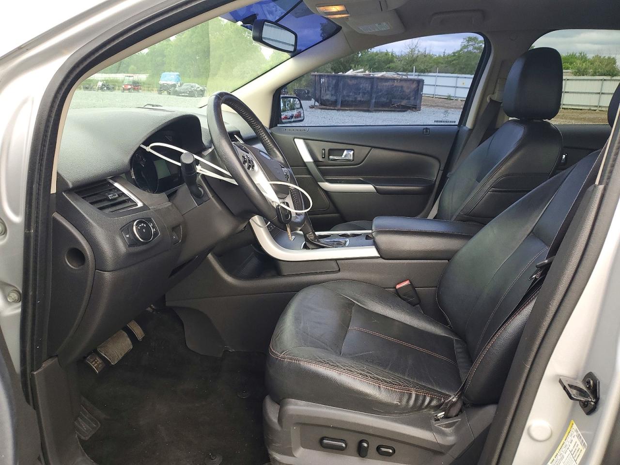 2014 Ford Edge Sel Silver vin: 2FMDK4JC7EBB03722