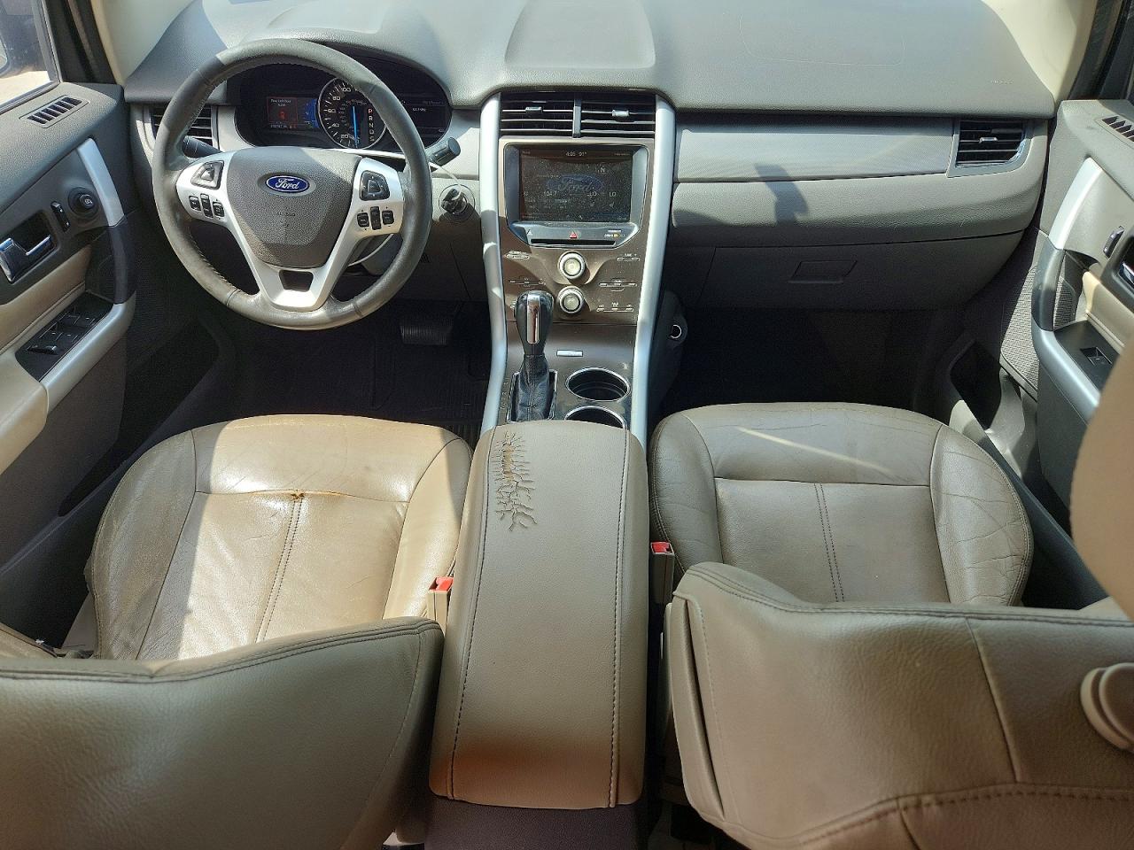 2014 Ford Edge Sel Gray vin: 2FMDK4JC7EBB18785