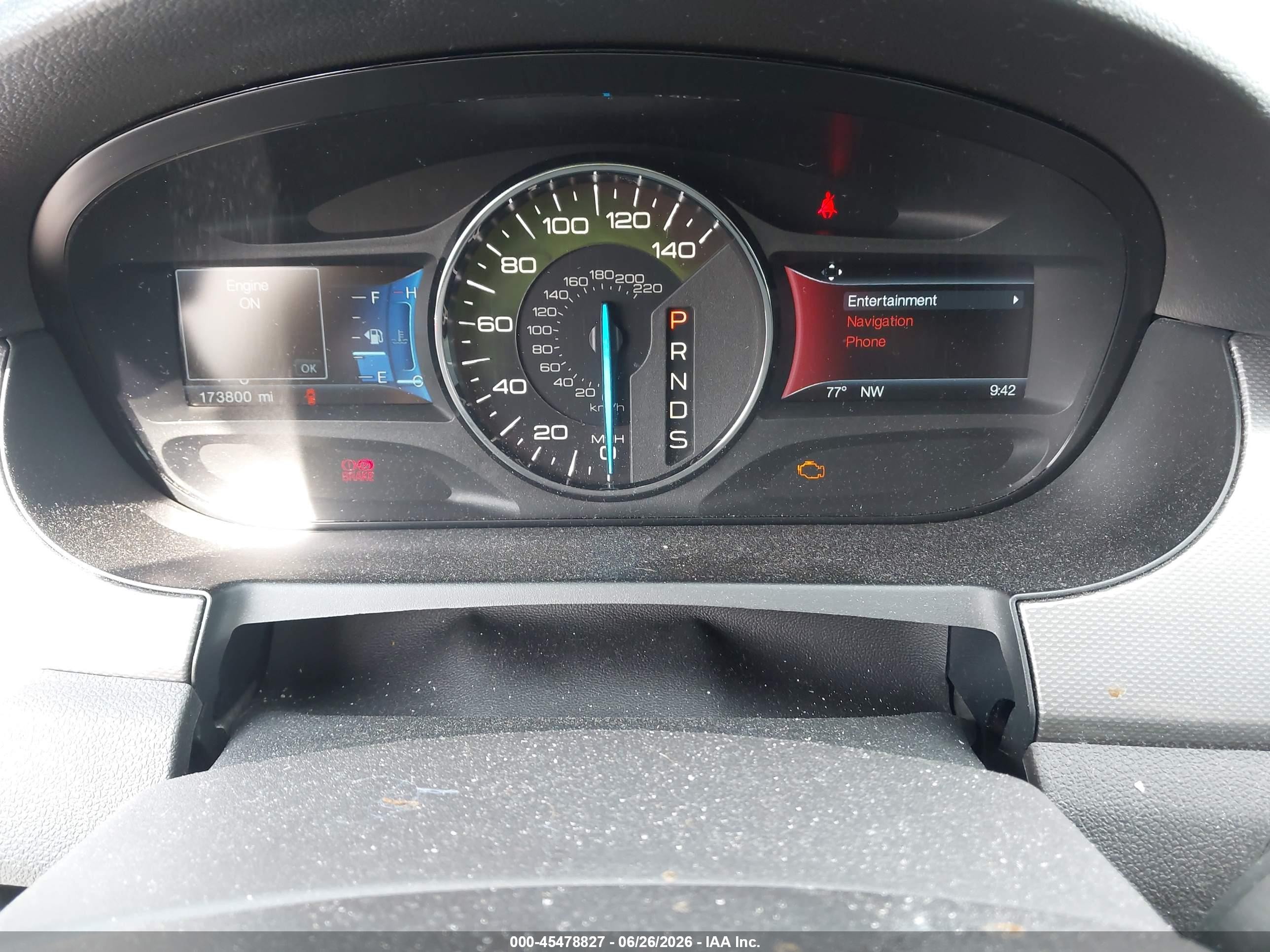 2014 Ford Edge Sel Black vin: 2FMDK4JC7EBB33738