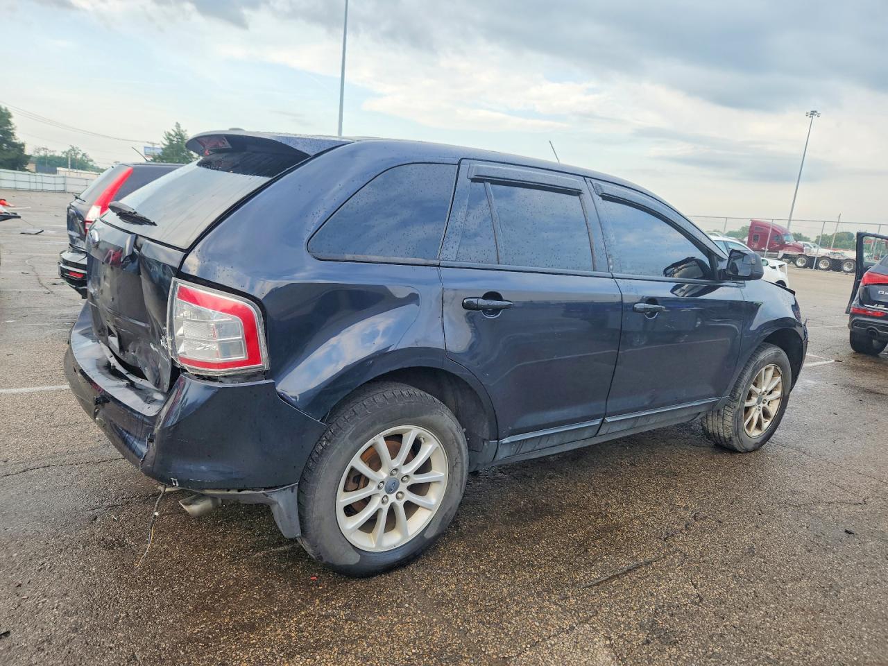 2010 Ford Edge Sel Black vin: 2FMDK4JC8ABA36798