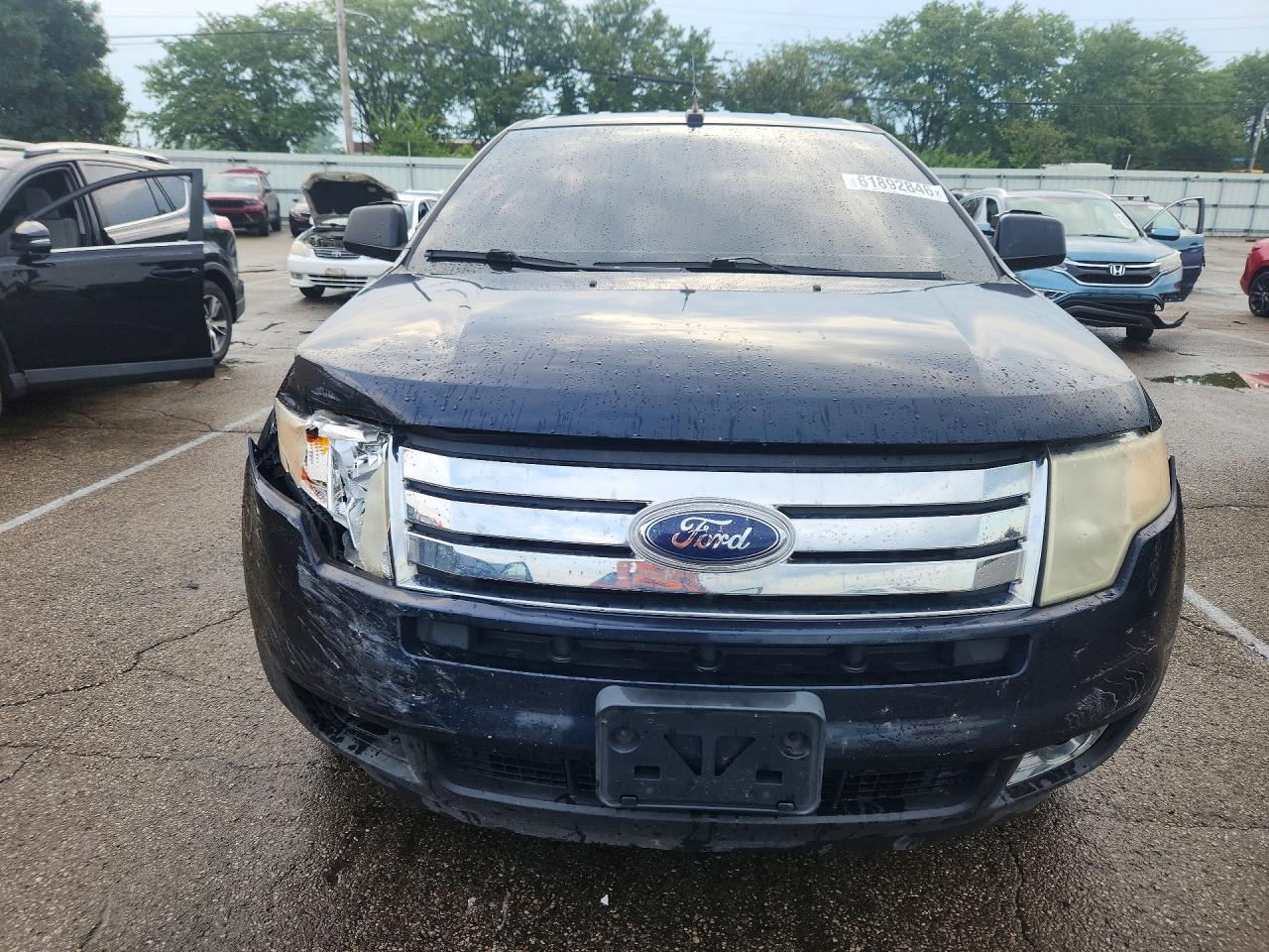 2010 Ford Edge Sel Black vin: 2FMDK4JC8ABA36798