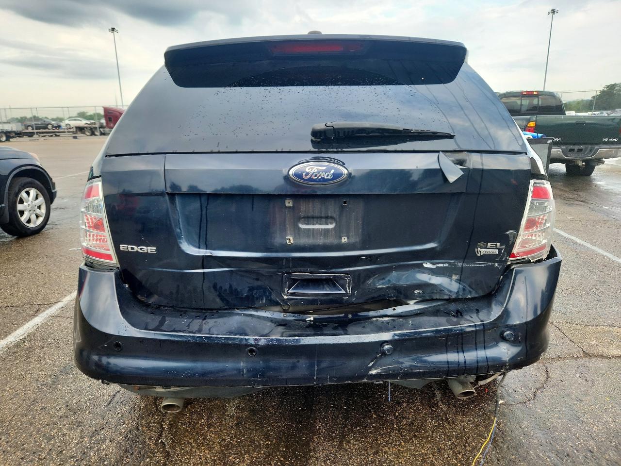 2010 Ford Edge Sel Black vin: 2FMDK4JC8ABA36798
