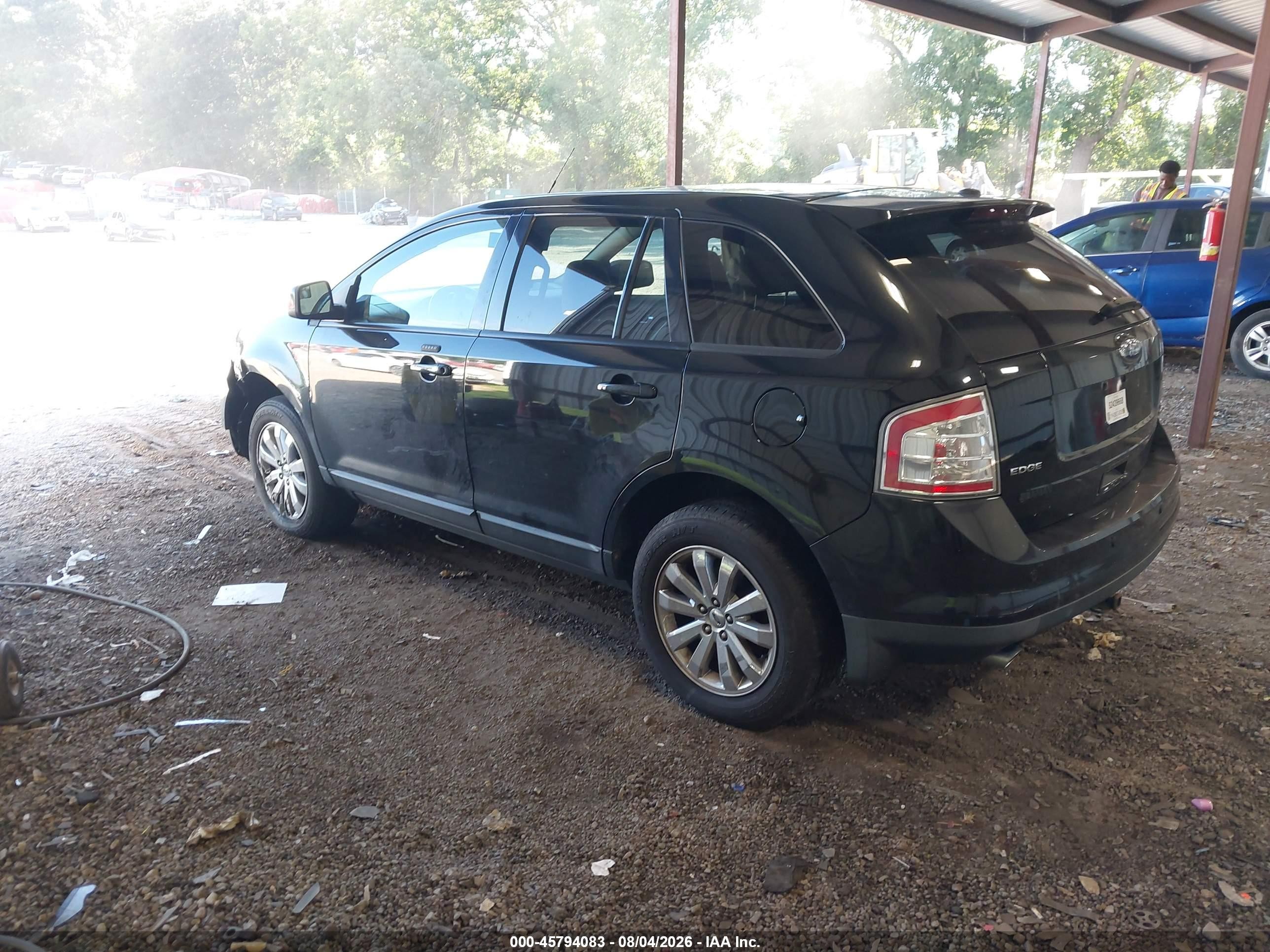 2010 Ford Edge Sel Black vin: 2FMDK4JC8ABA64763