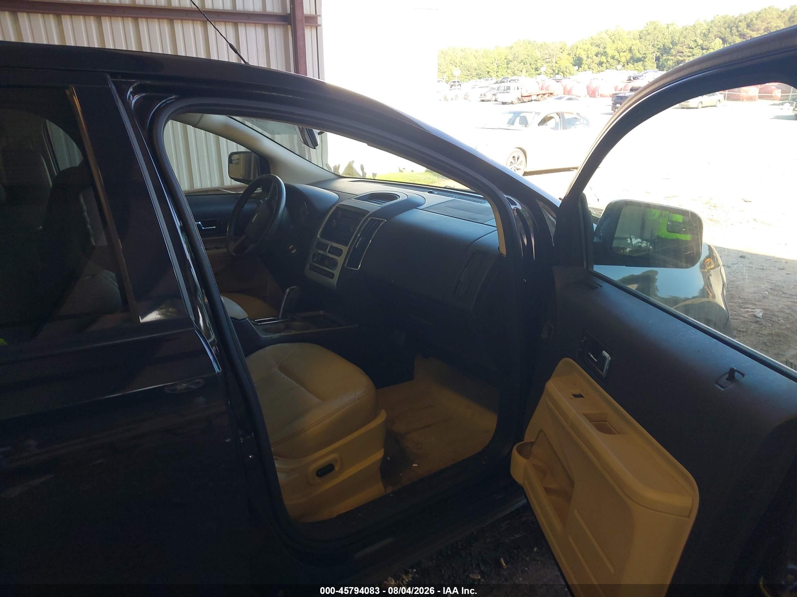 2010 Ford Edge Sel Black vin: 2FMDK4JC8ABA64763
