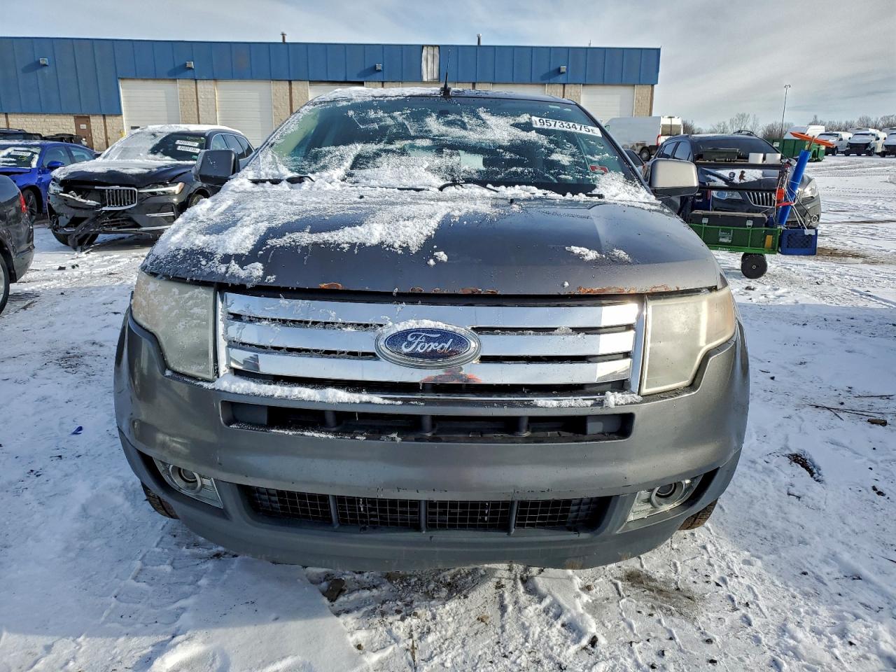 2010 Ford Edge Sel Gray vin: 2FMDK4JC8ABA95365