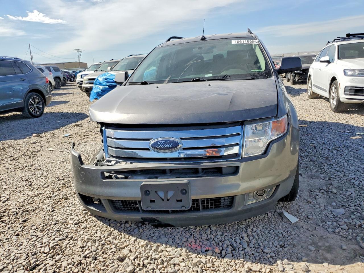 2010 Ford Edge Sel Gray vin: 2FMDK4JC8ABB25206