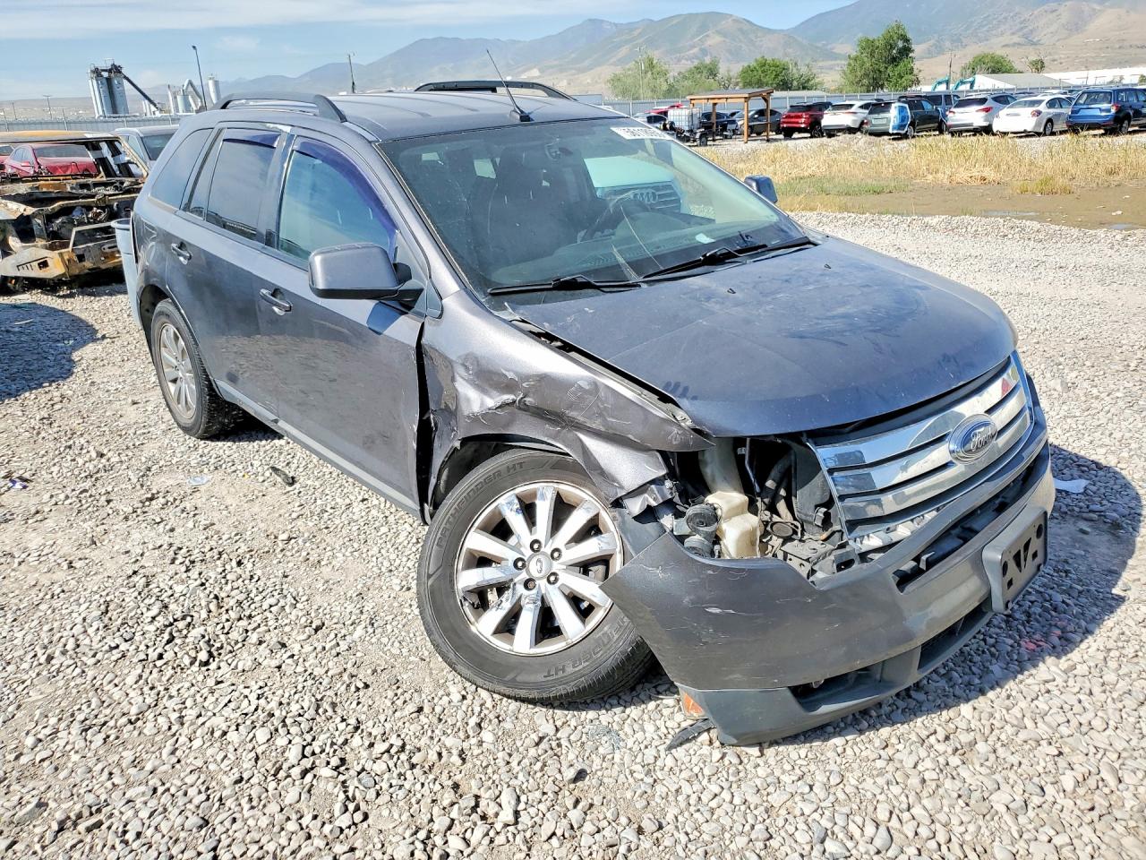 2010 Ford Edge Sel Gray vin: 2FMDK4JC8ABB25206