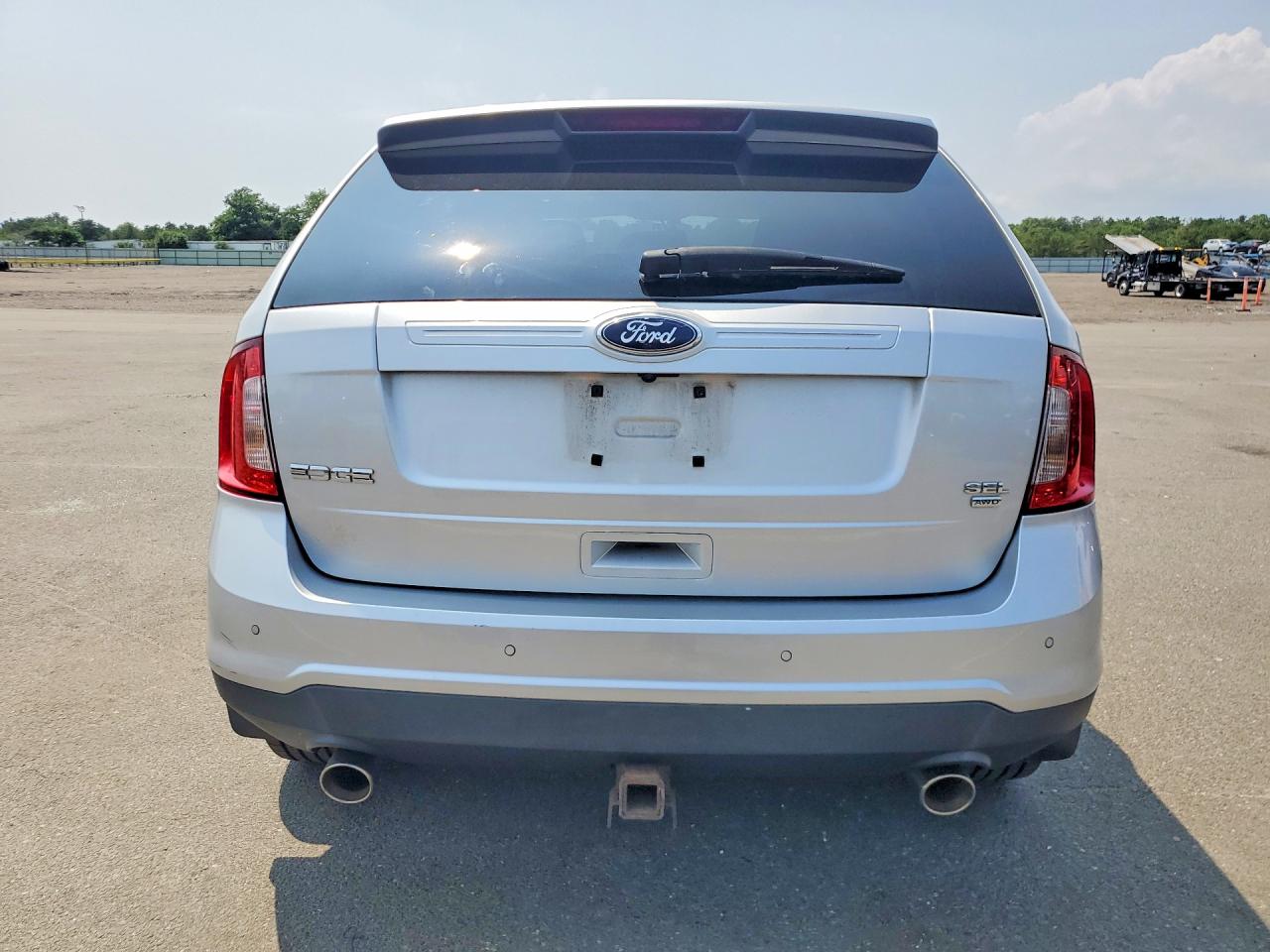 2011 Ford Edge Sel Silver vin: 2FMDK4JC8BBA01826