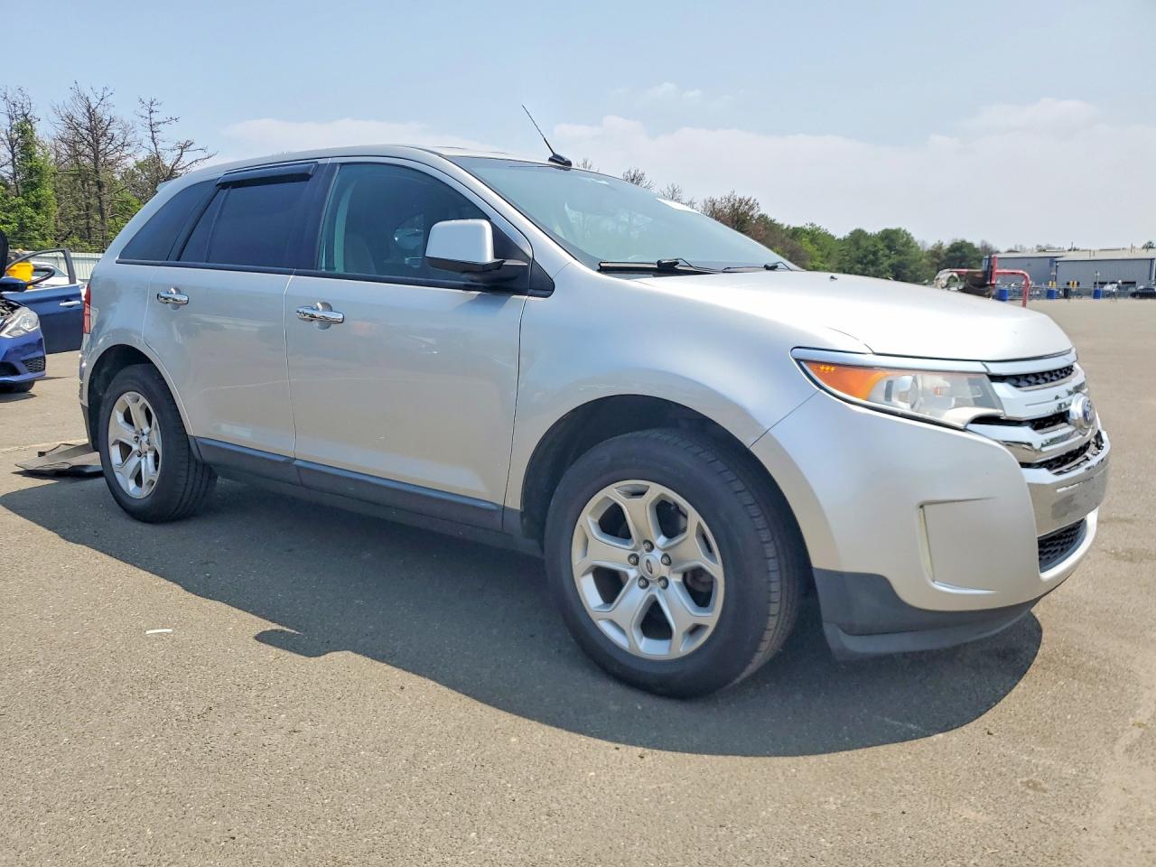 2011 Ford Edge Sel Silver vin: 2FMDK4JC8BBA01826