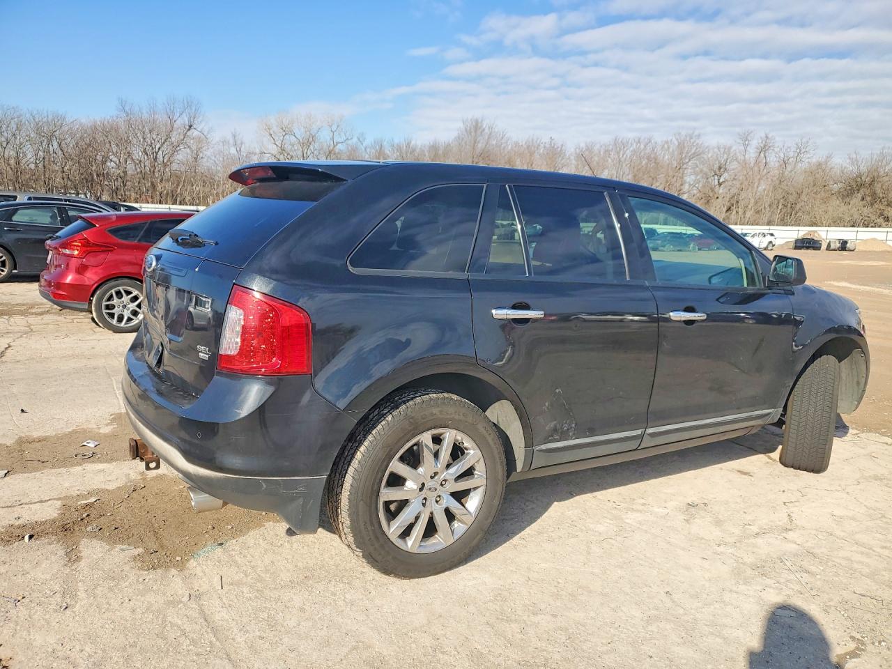 2011 Ford Edge Sel Black vin: 2FMDK4JC8BBA02698