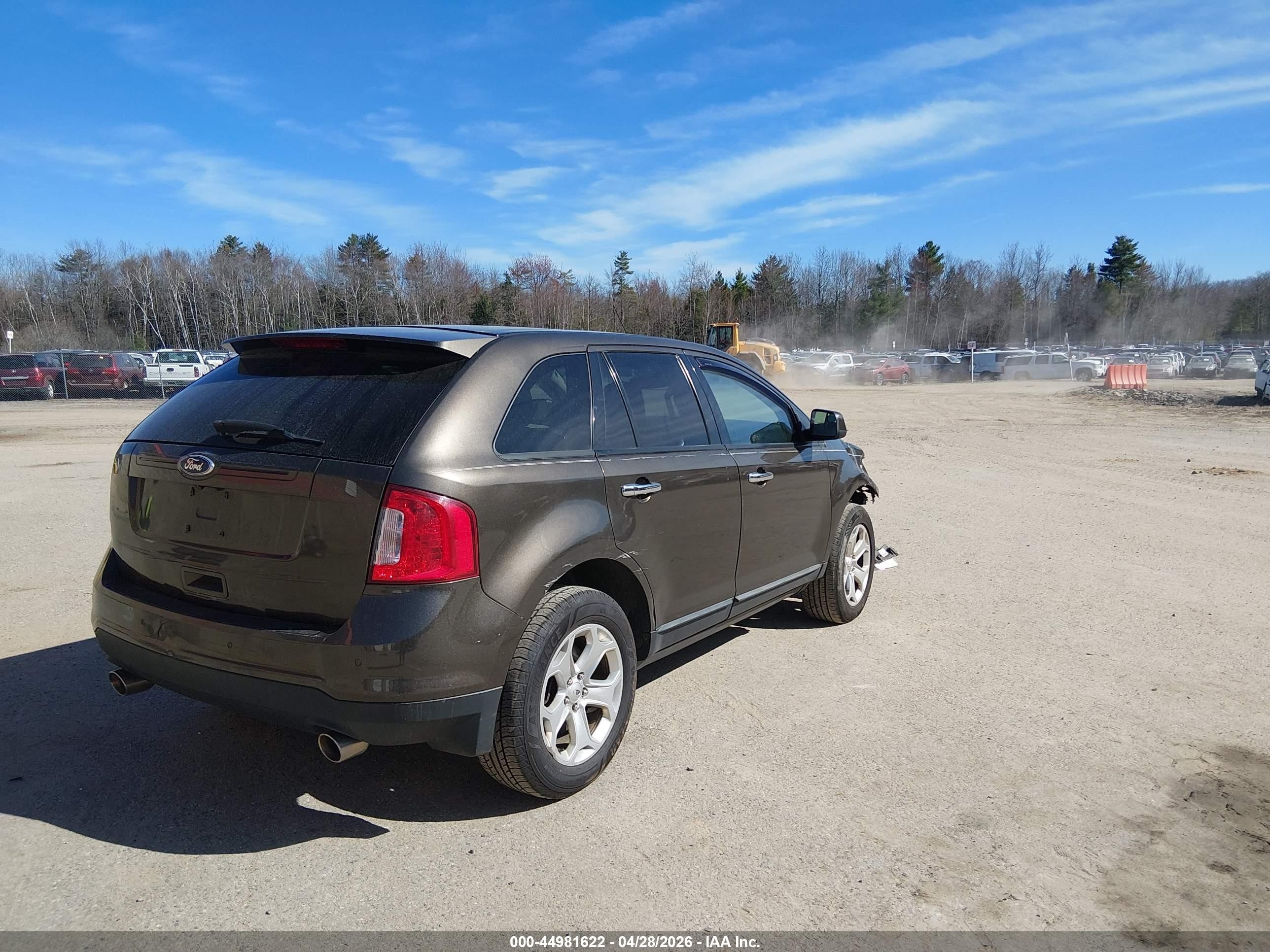 2011 Ford Edge Sel Black vin: 2FMDK4JC8BBA21333
