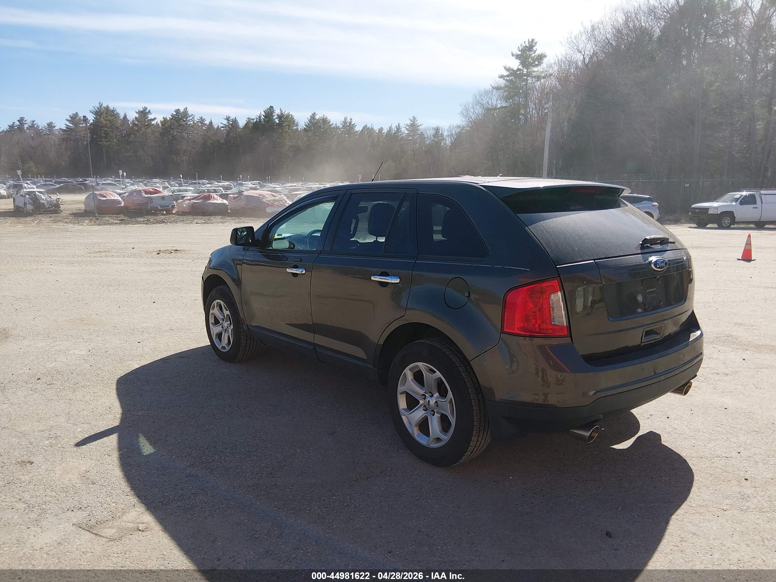 2011 Ford Edge Sel Black vin: 2FMDK4JC8BBA21333