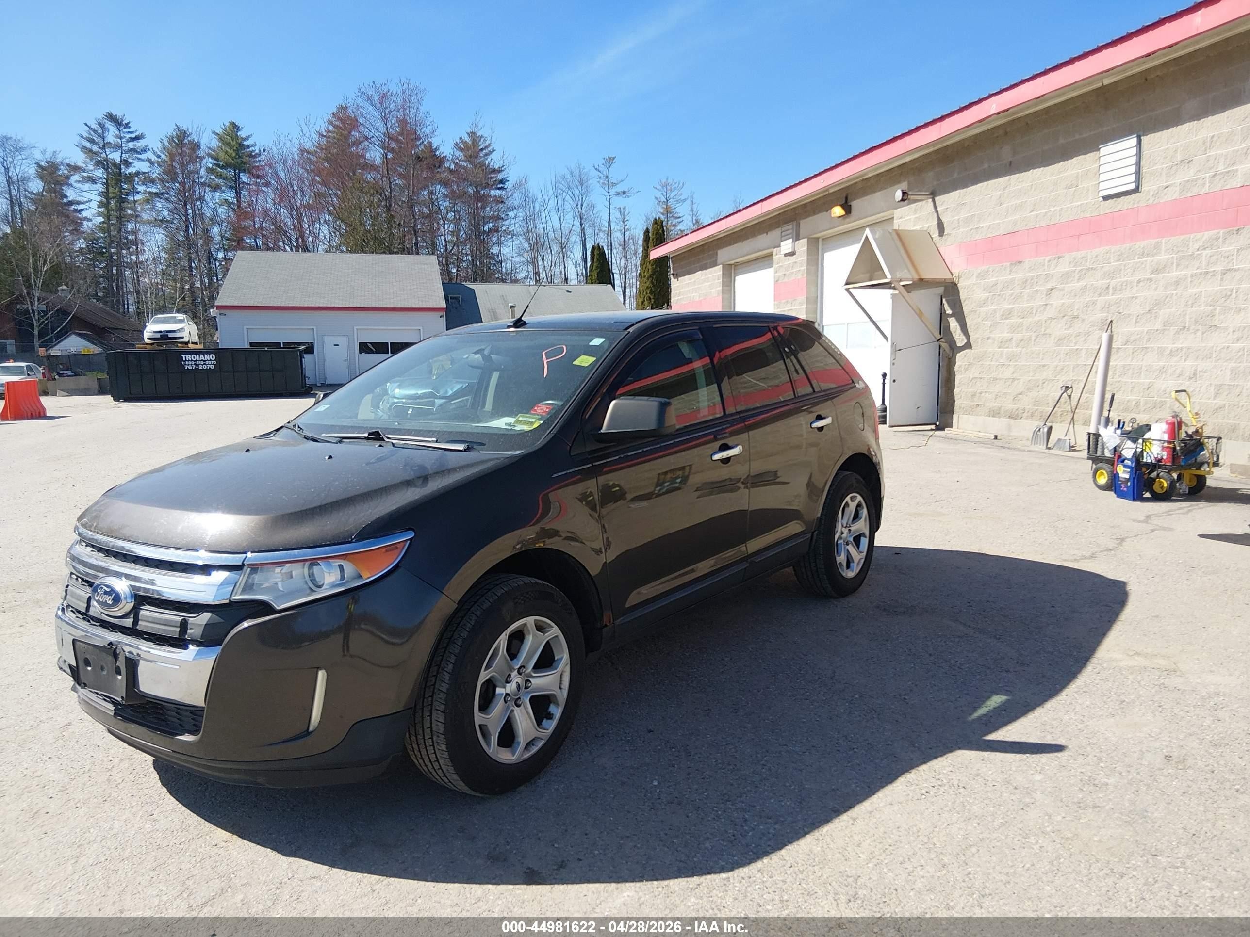 2011 Ford Edge Sel Black vin: 2FMDK4JC8BBA21333