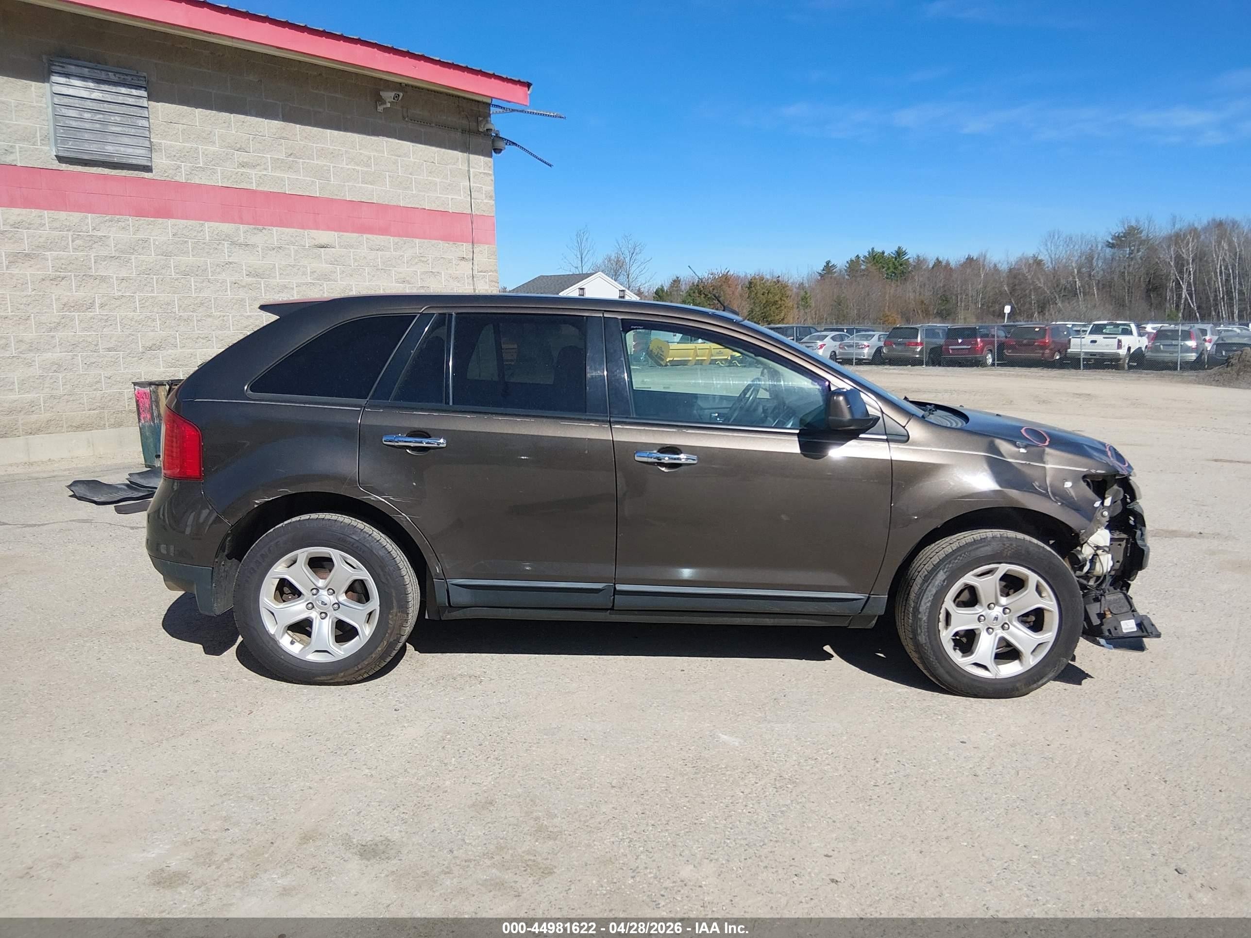 2011 Ford Edge Sel Black vin: 2FMDK4JC8BBA21333