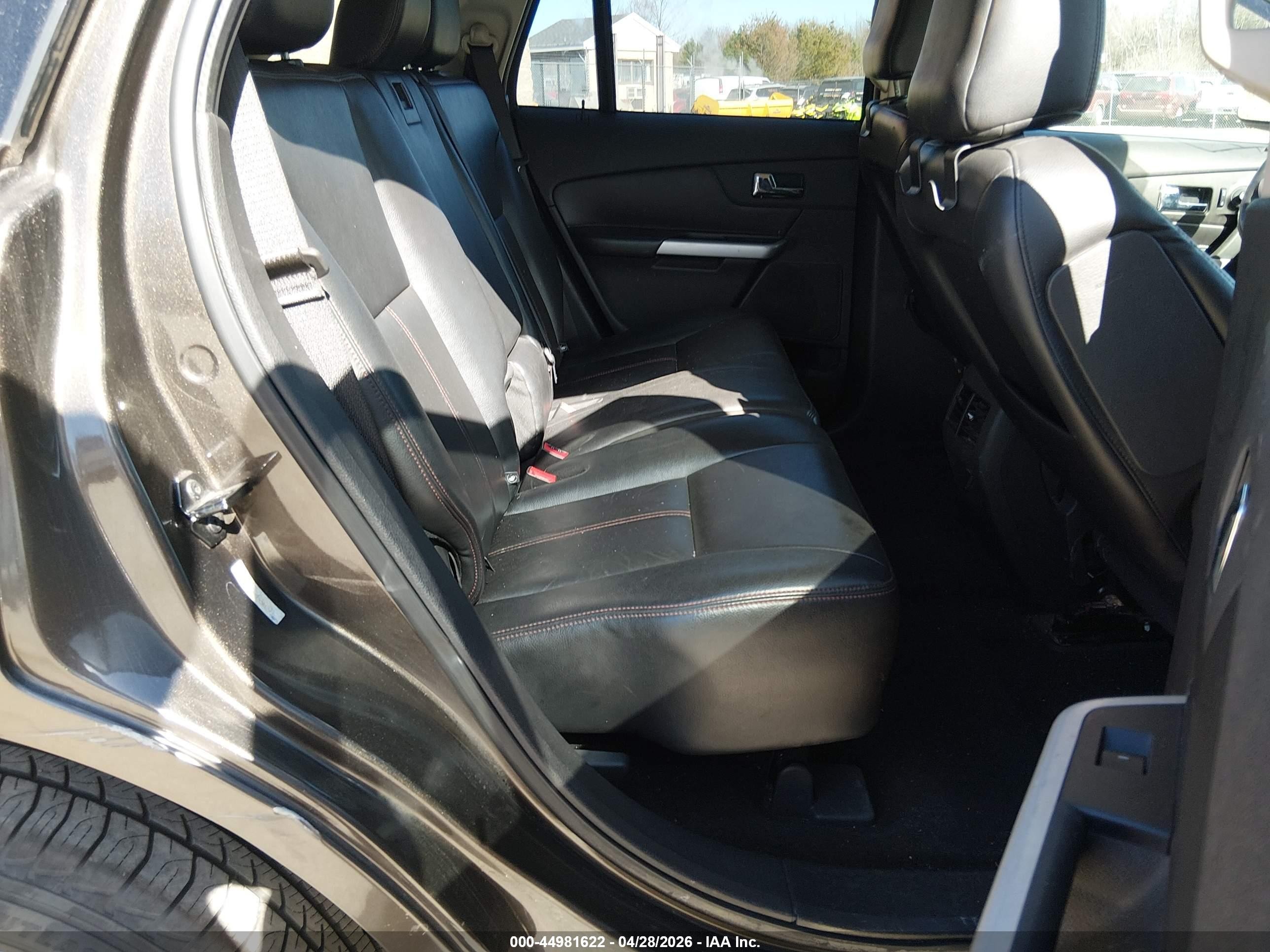 2011 Ford Edge Sel Black vin: 2FMDK4JC8BBA21333