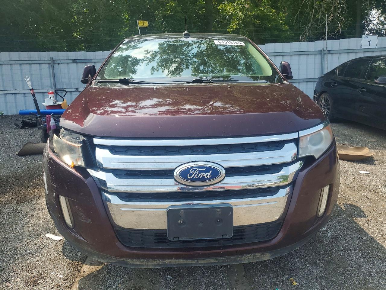 2011 Ford Edge Sel Red vin: 2FMDK4JC8BBA65431