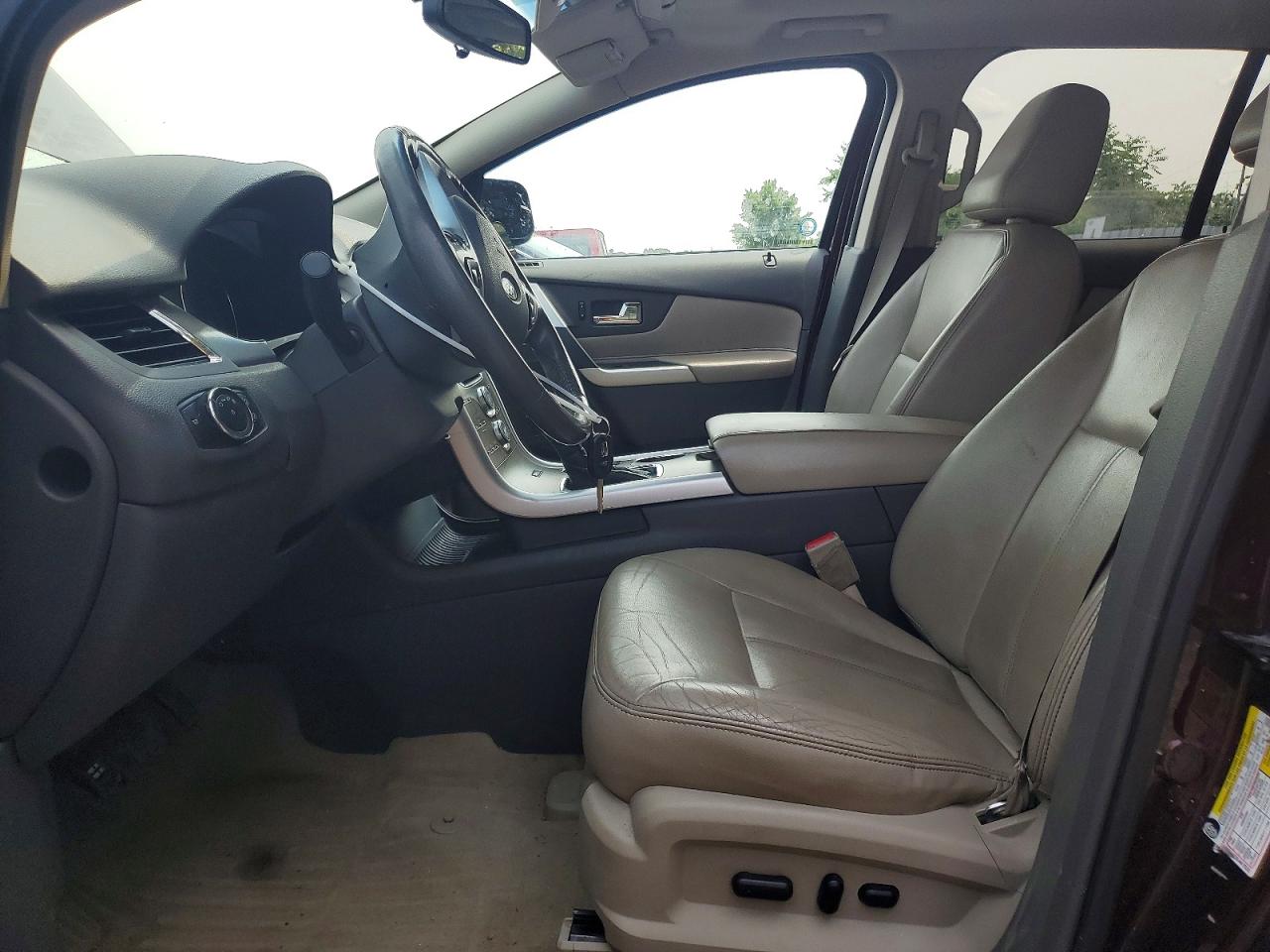 2011 Ford Edge Sel Red vin: 2FMDK4JC8BBA65431