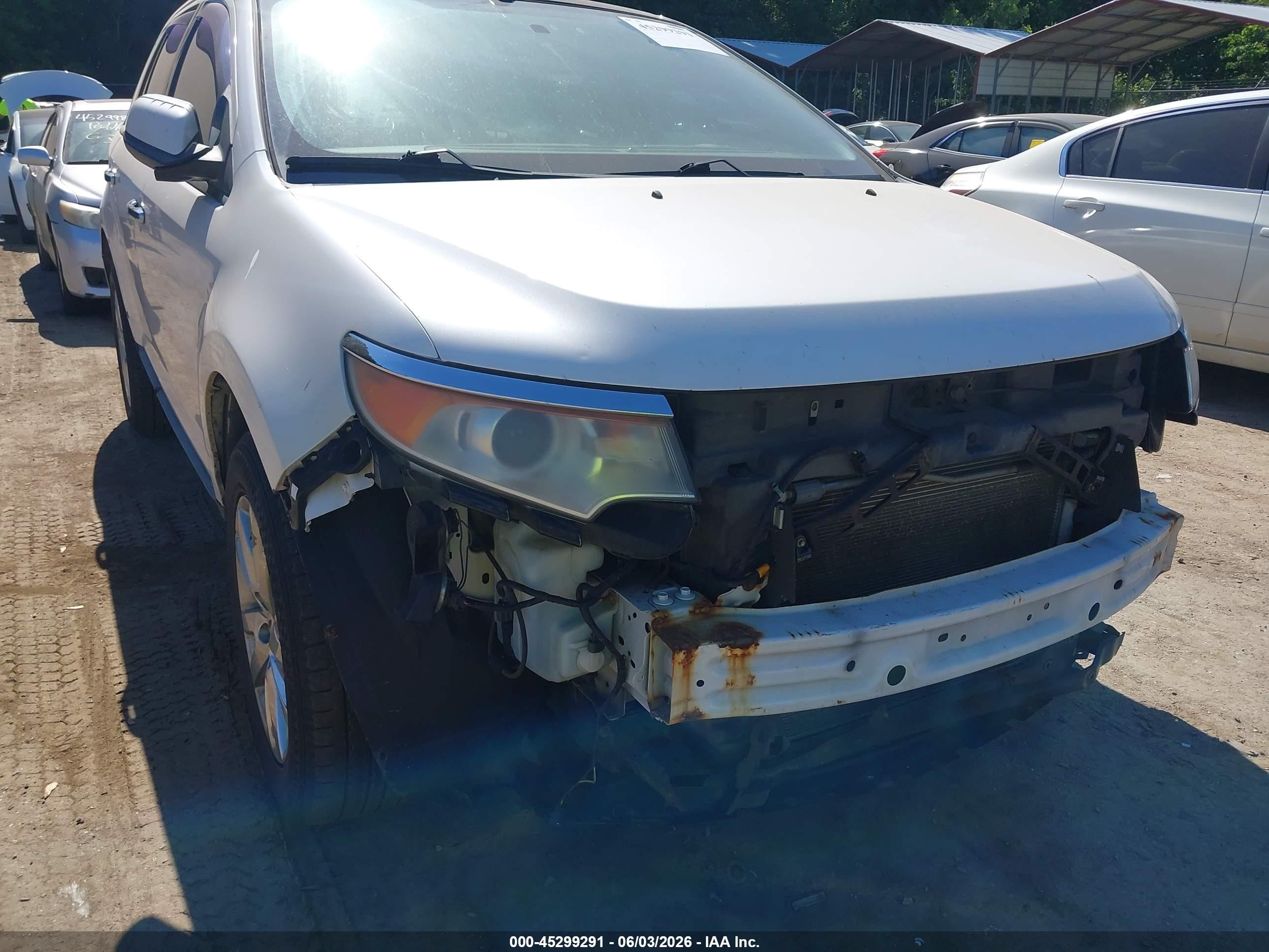 2011 Ford Edge Sel White vin: 2FMDK4JC8BBA90667
