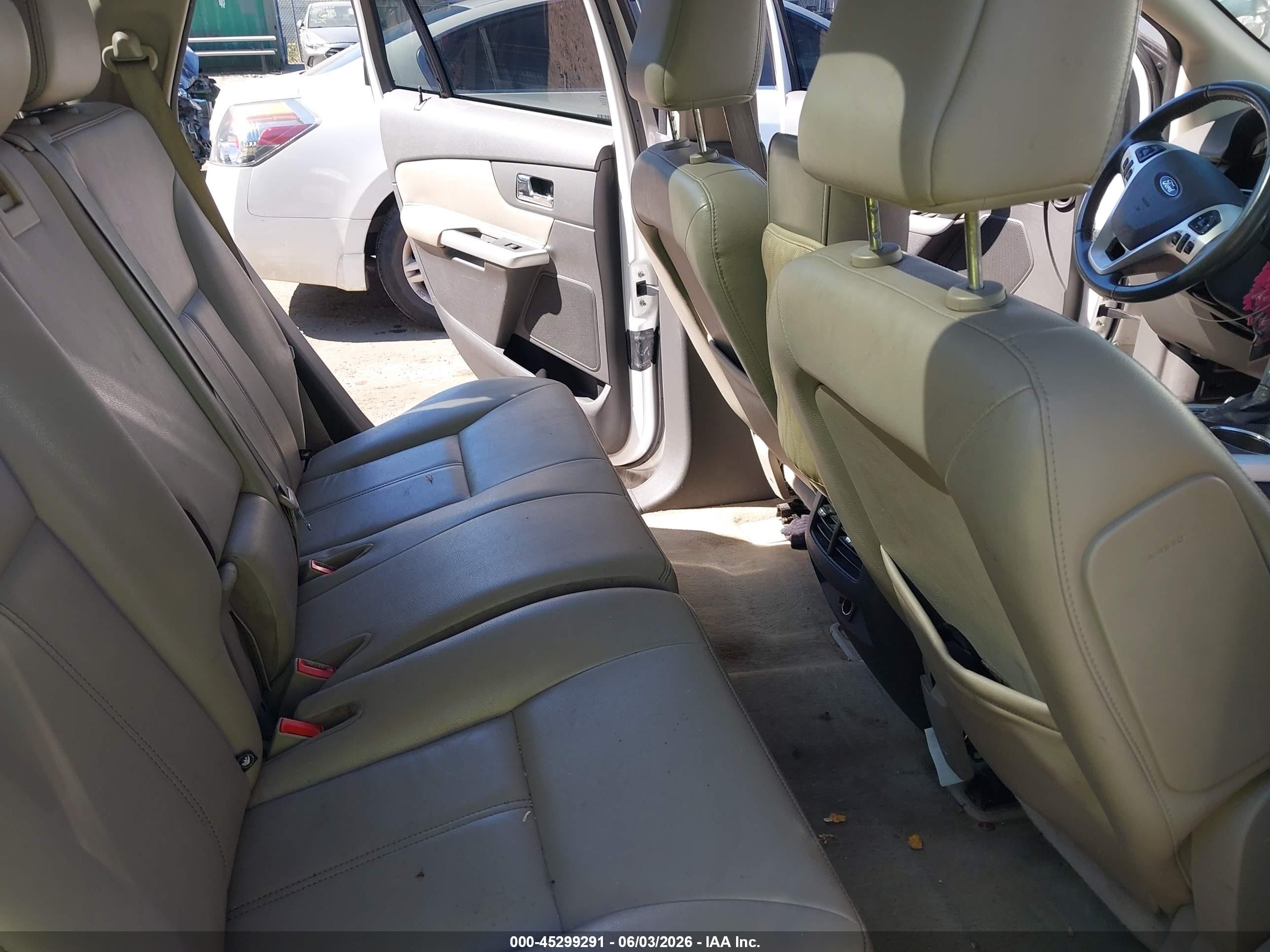 2011 Ford Edge Sel White vin: 2FMDK4JC8BBA90667