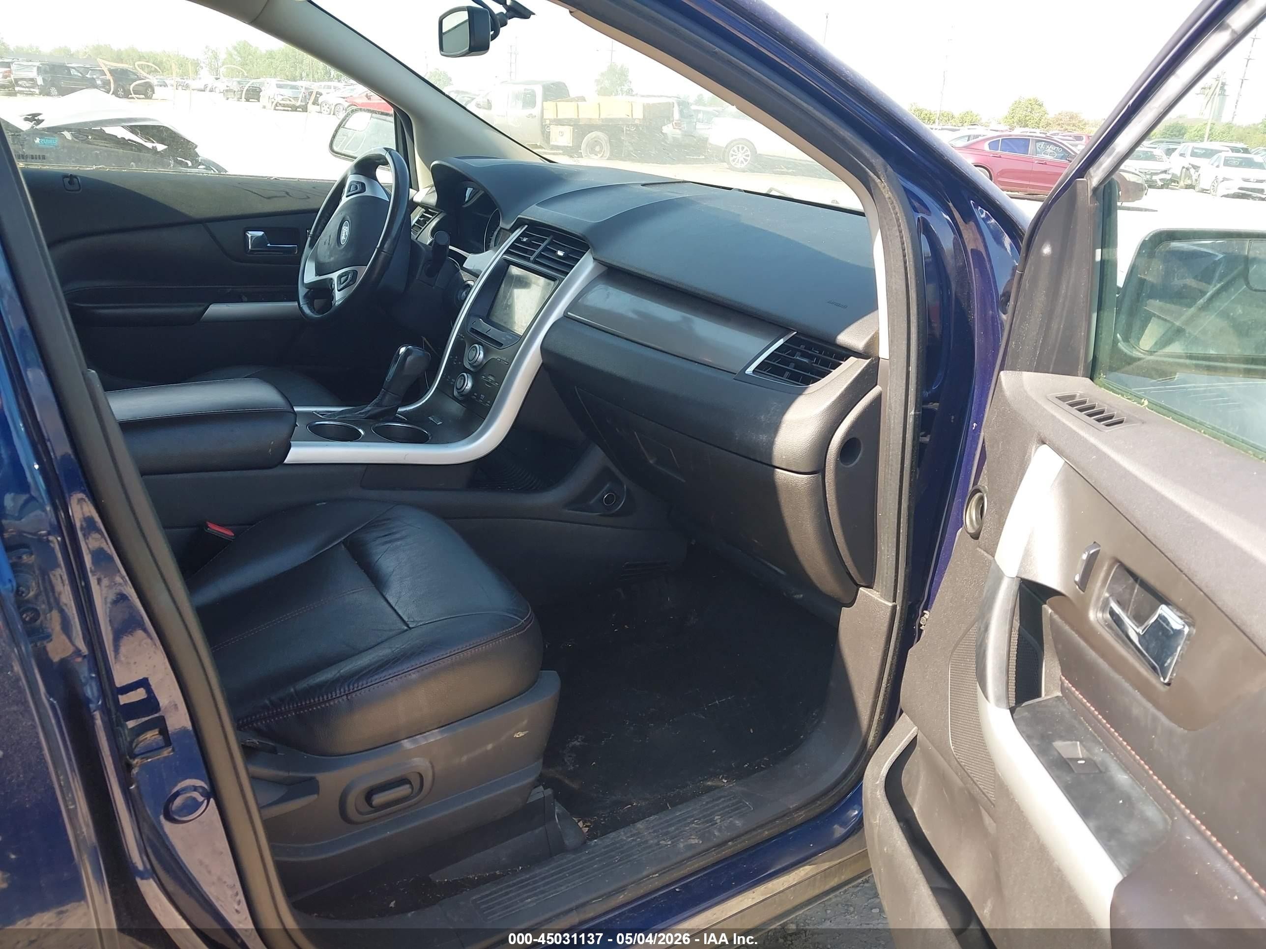 2011 Ford Edge Sel Blue vin: 2FMDK4JC8BBA96002