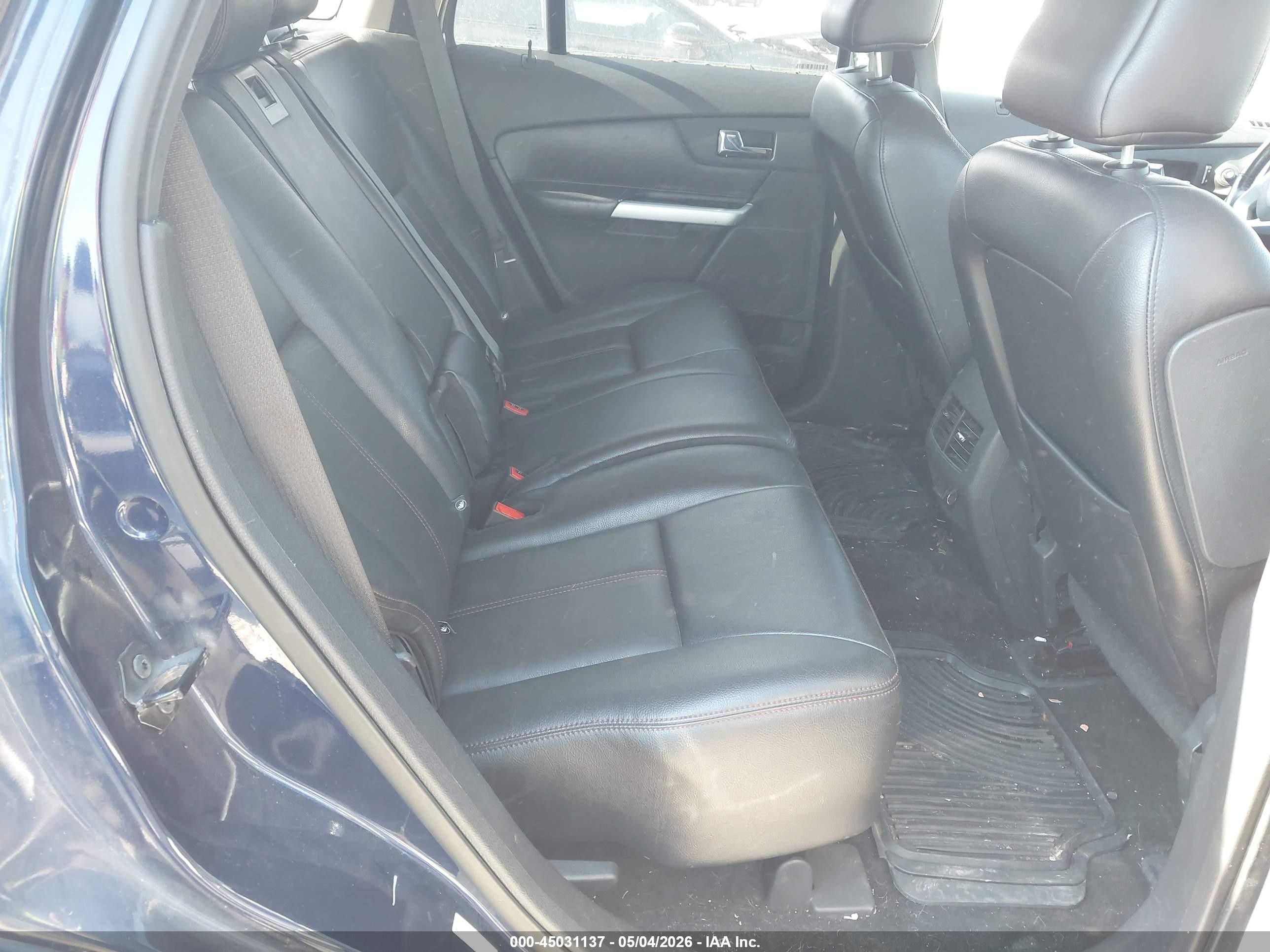 2011 Ford Edge Sel Blue vin: 2FMDK4JC8BBA96002
