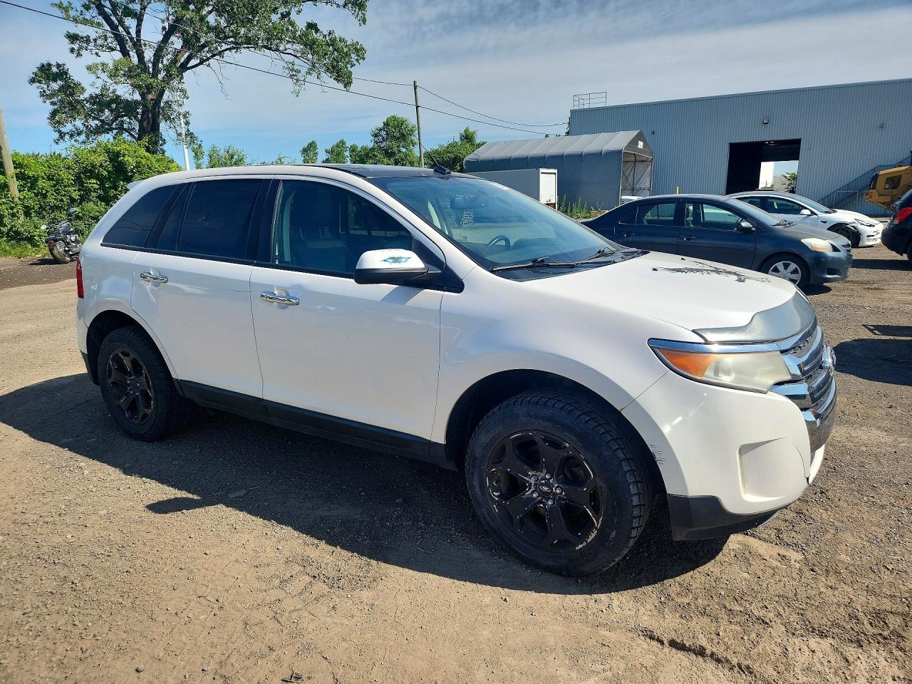 2011 Ford Edge Sel White vin: 2FMDK4JC8BBB28608