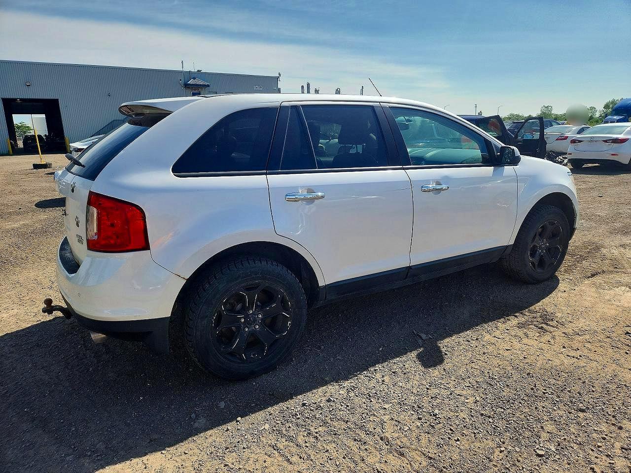 2011 Ford Edge Sel White vin: 2FMDK4JC8BBB28608