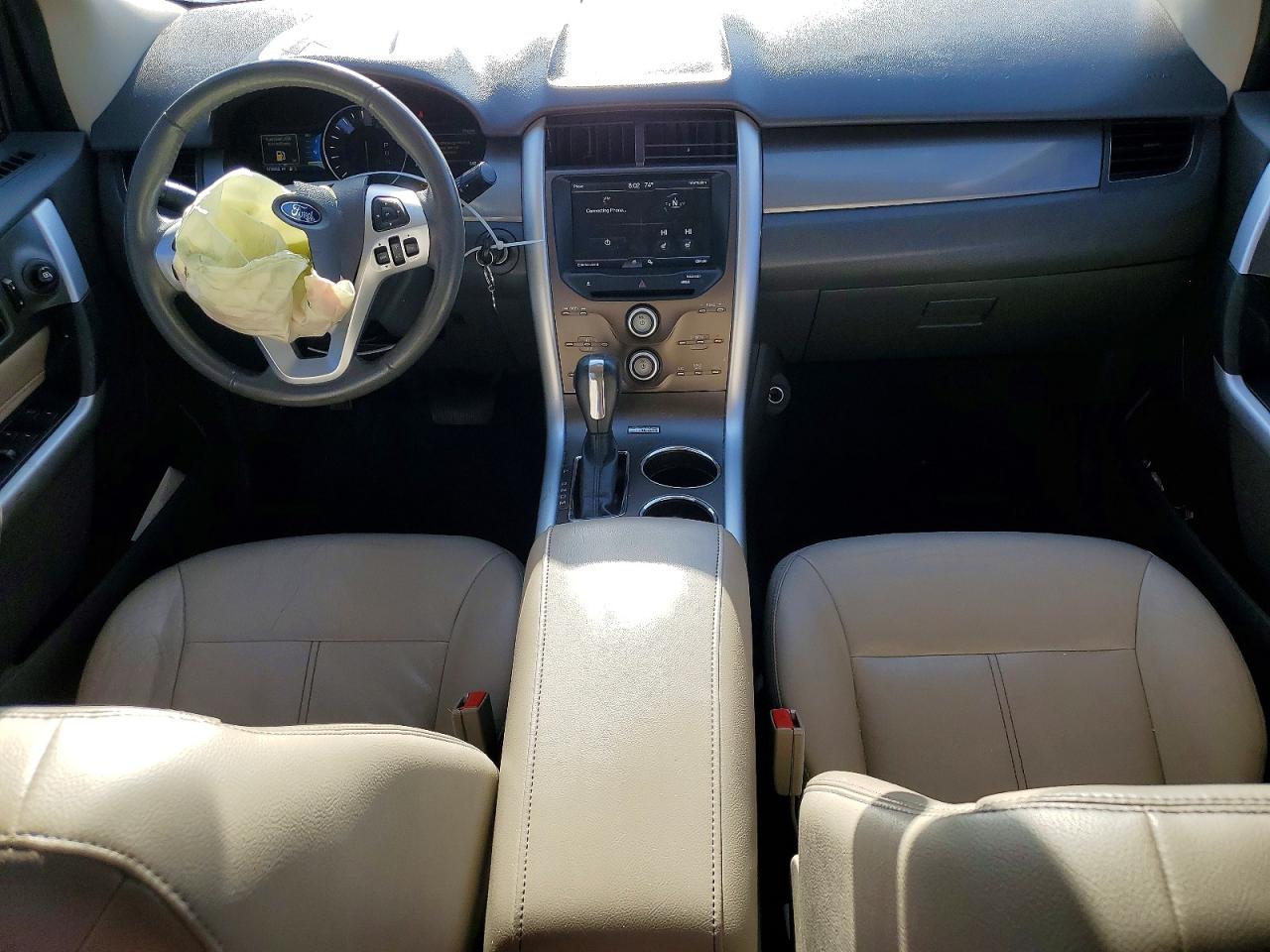 2012 Ford Edge Sel White vin: 2FMDK4JC8CBA37503