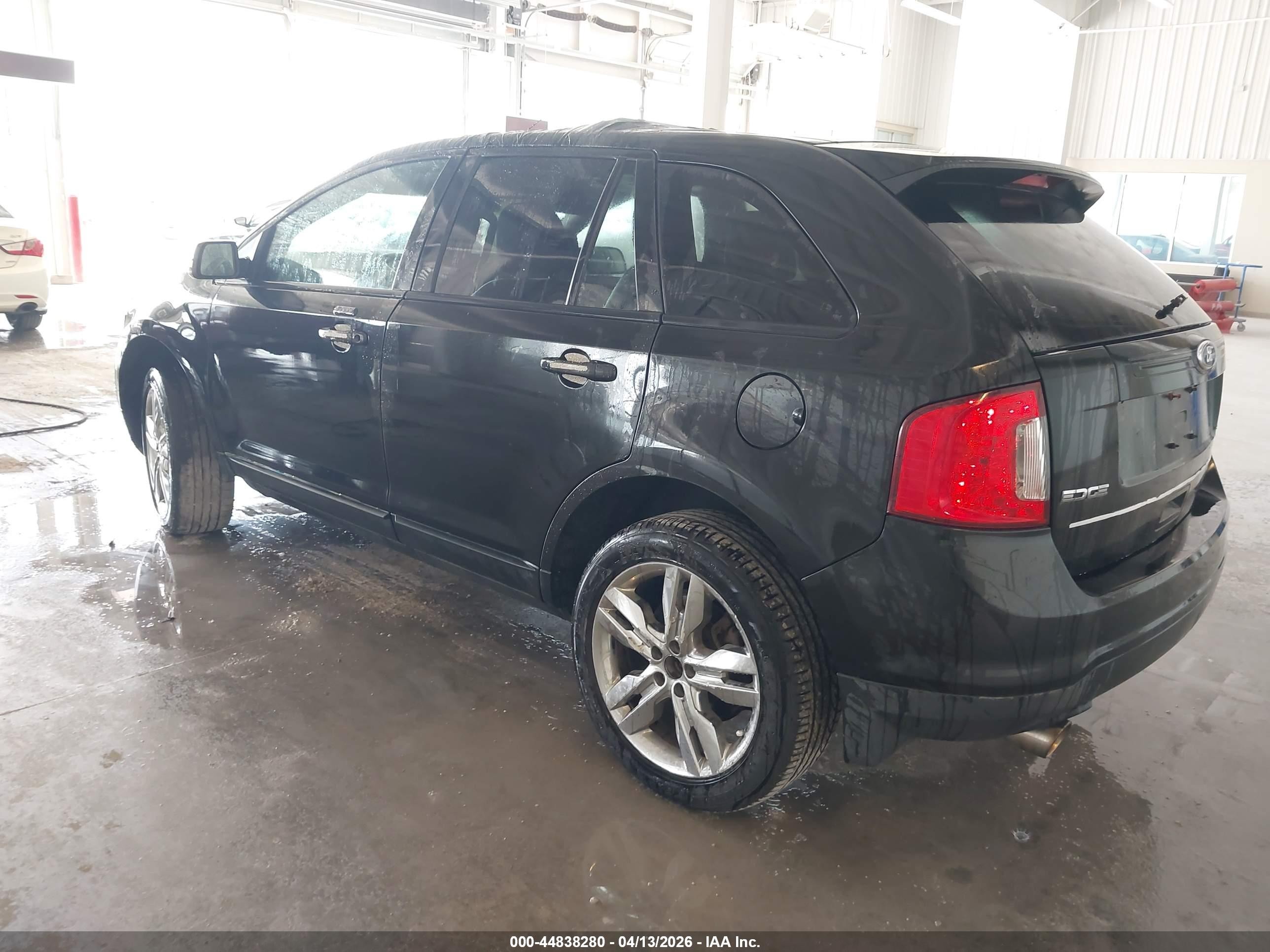 2012 Ford Edge Sel Black vin: 2FMDK4JC8CBA76009