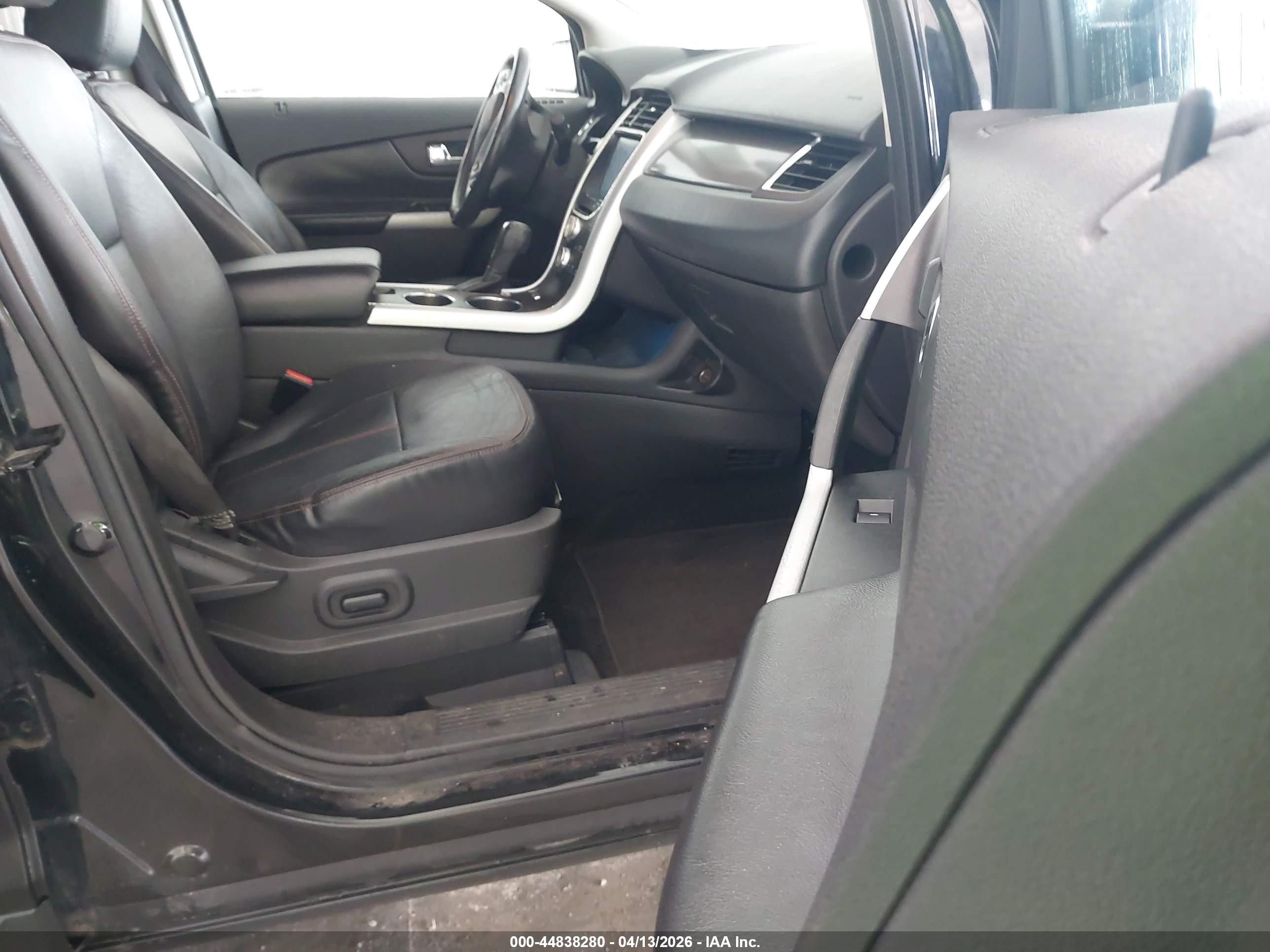 2012 Ford Edge Sel Black vin: 2FMDK4JC8CBA76009