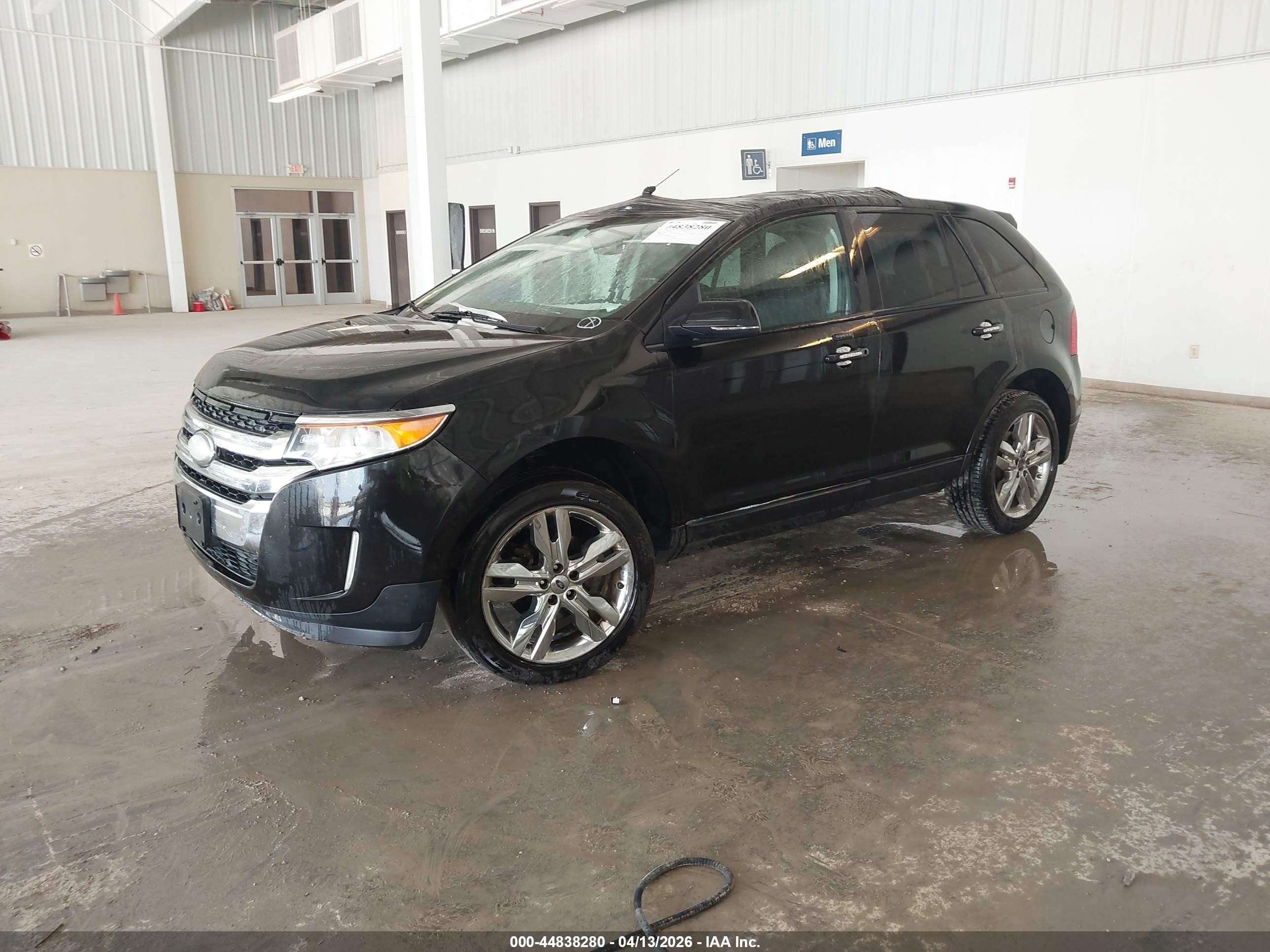 2012 Ford Edge Sel Black vin: 2FMDK4JC8CBA76009