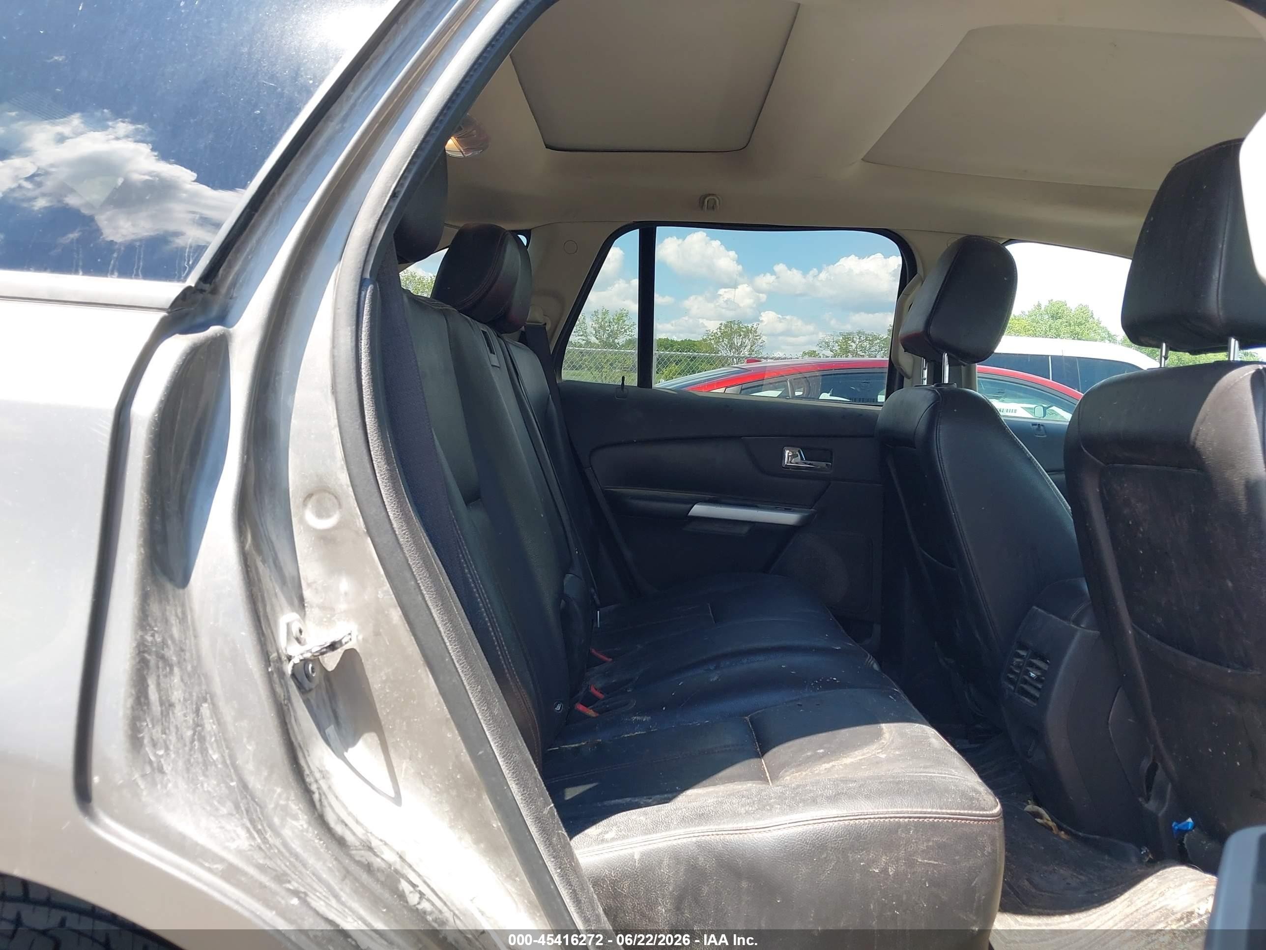 2012 Ford Edge Sel Brown vin: 2FMDK4JC8CBA78732