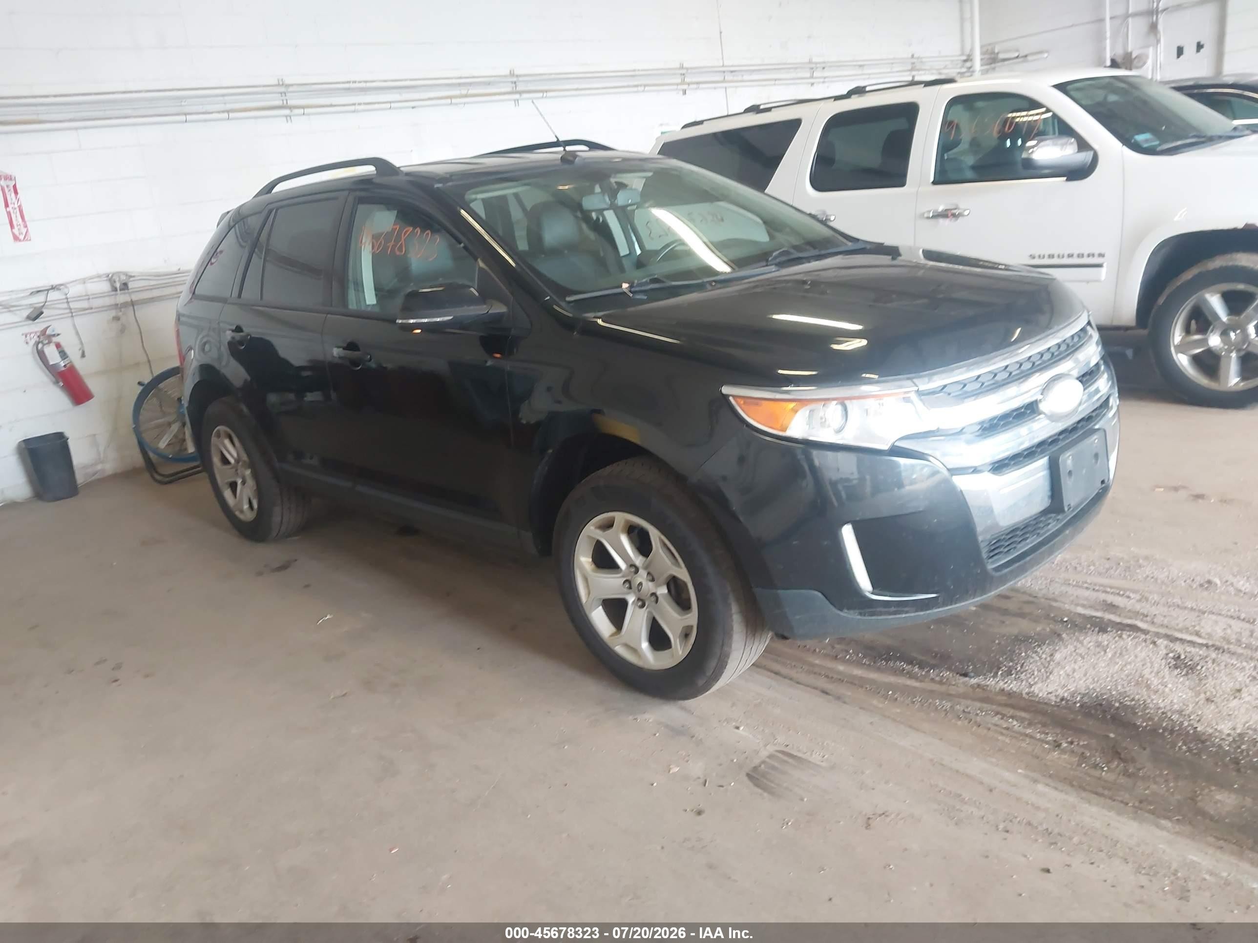 2012 Ford Edge Sel Black vin: 2FMDK4JC8CBA90461