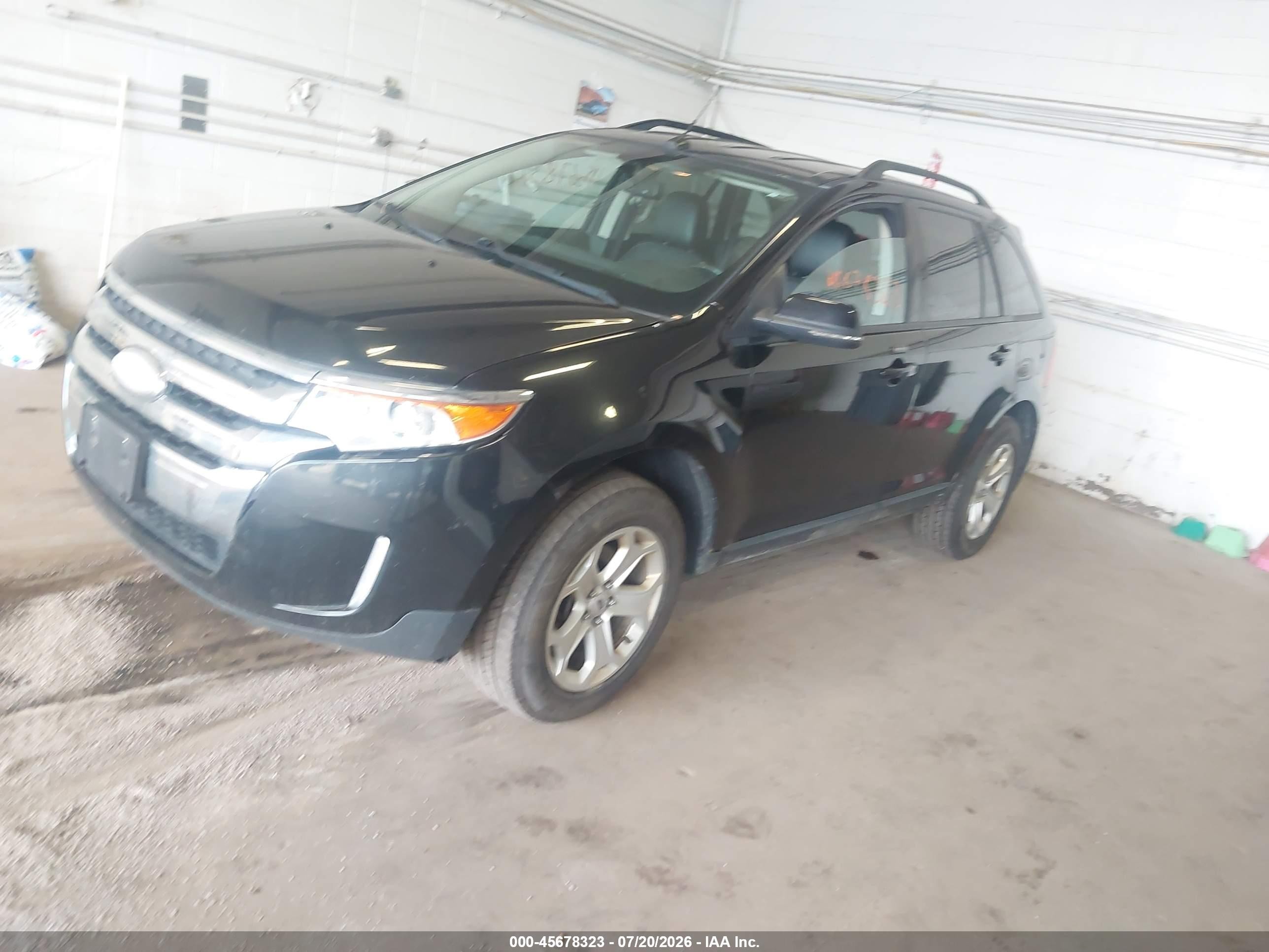 2012 Ford Edge Sel Black vin: 2FMDK4JC8CBA90461