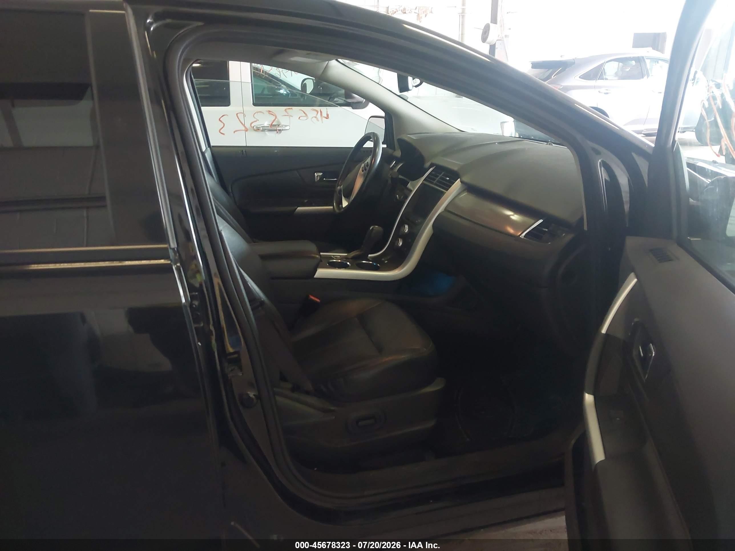 2012 Ford Edge Sel Black vin: 2FMDK4JC8CBA90461