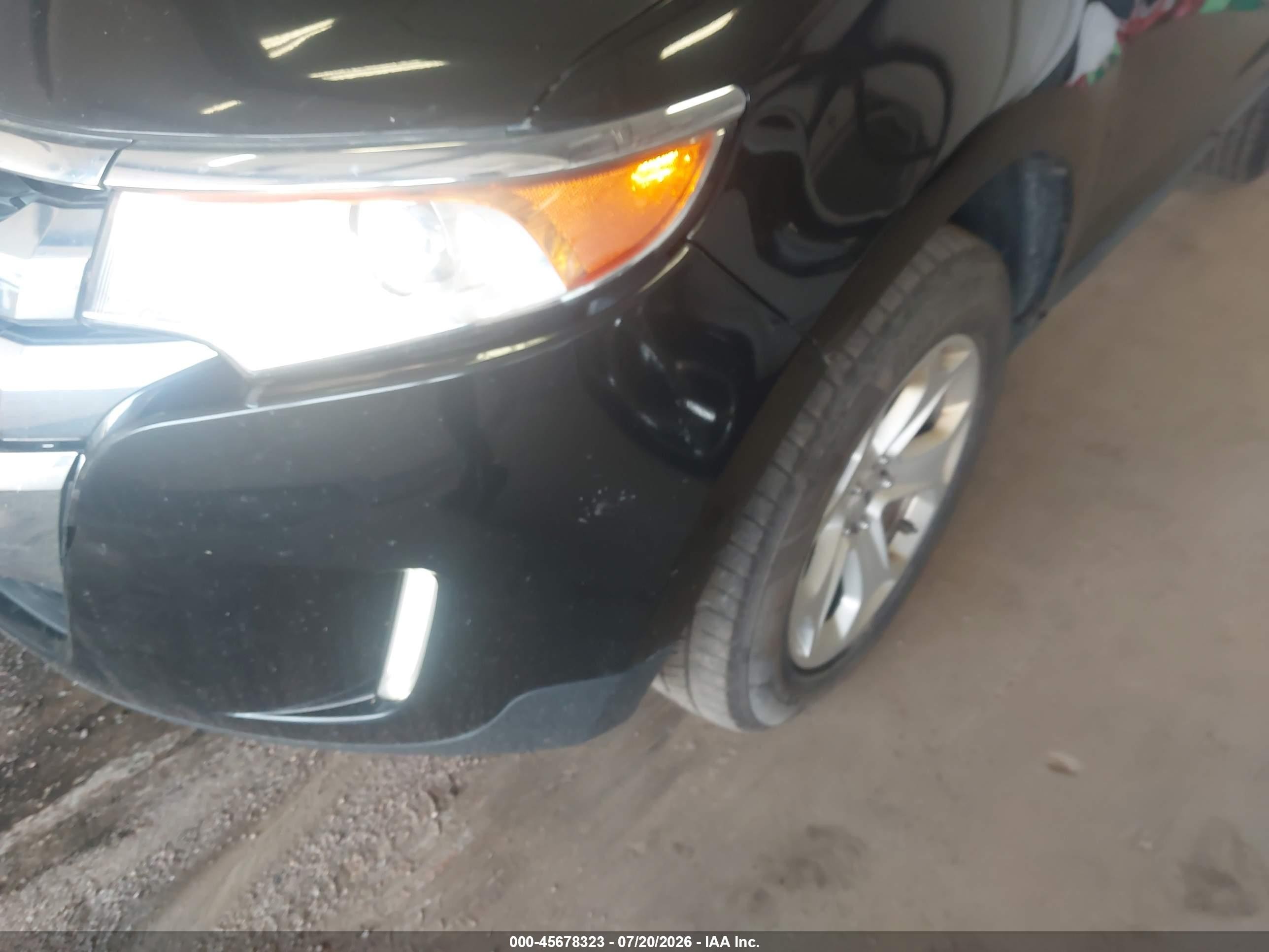 2012 Ford Edge Sel Black vin: 2FMDK4JC8CBA90461