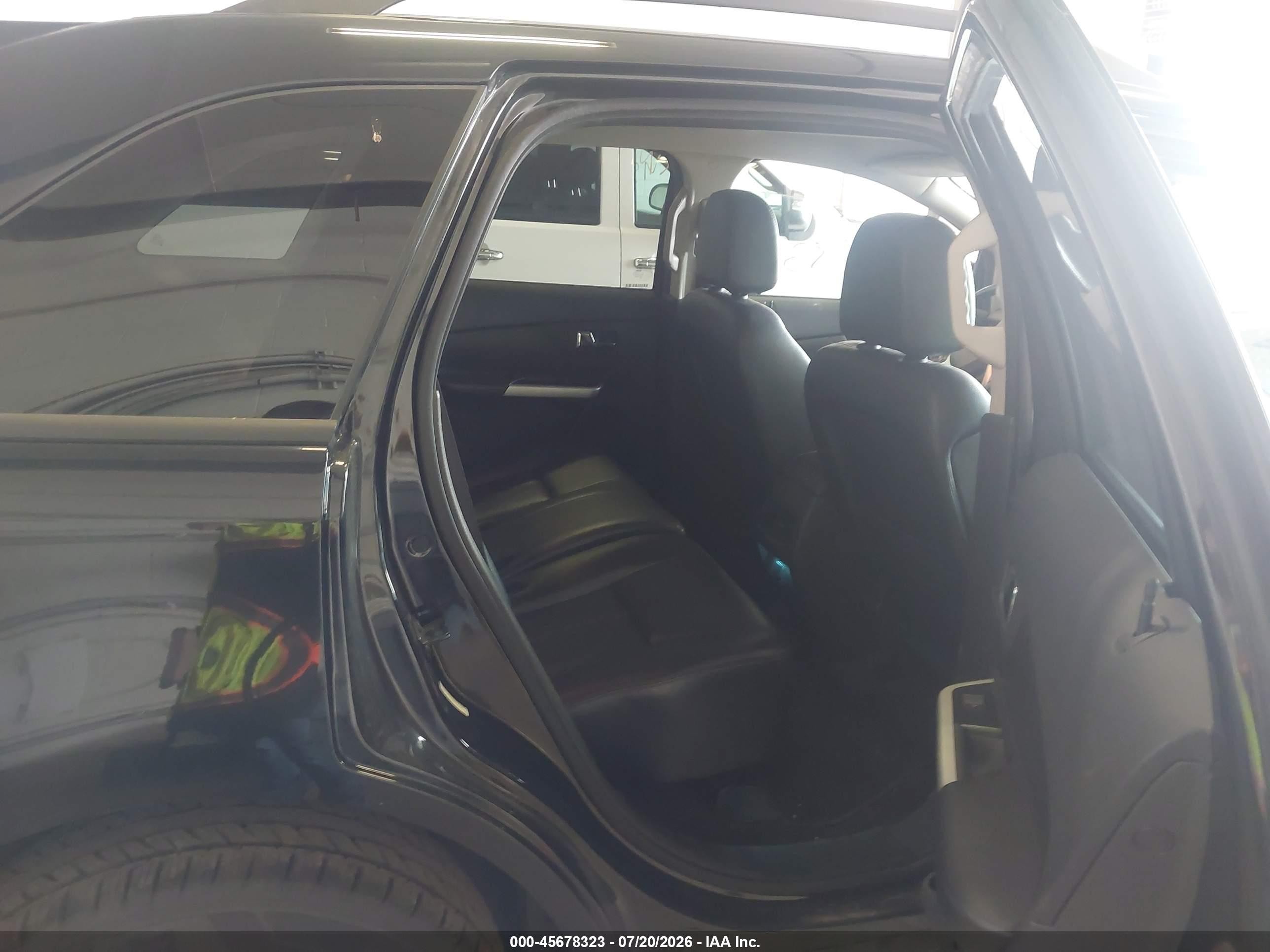 2012 Ford Edge Sel Black vin: 2FMDK4JC8CBA90461