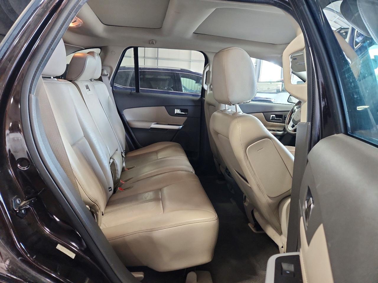 2013 Ford Edge Sel Brown vin: 2FMDK4JC8DBA66999
