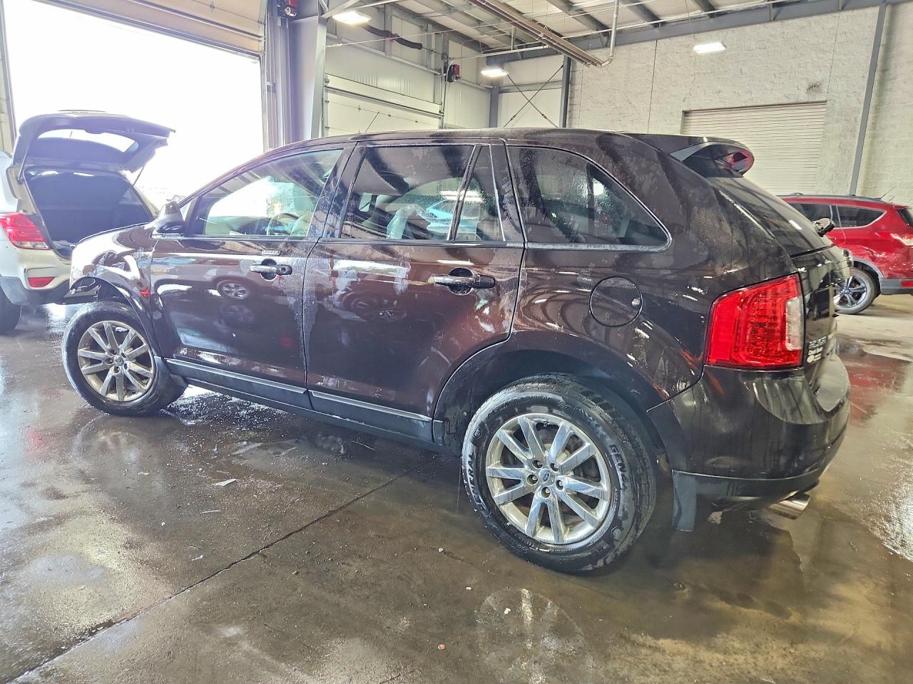 2013 Ford Edge Sel Brown vin: 2FMDK4JC8DBA66999