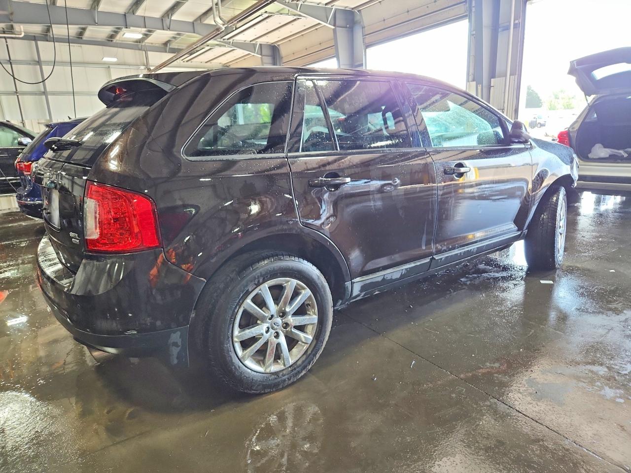 2013 Ford Edge Sel Brown vin: 2FMDK4JC8DBA66999