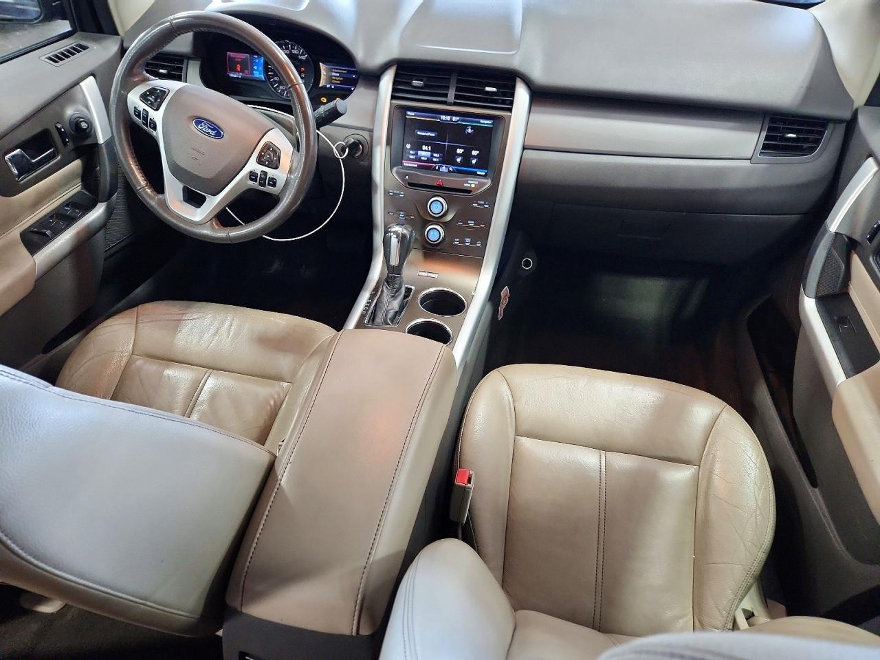 2013 Ford Edge Sel Brown vin: 2FMDK4JC8DBA66999