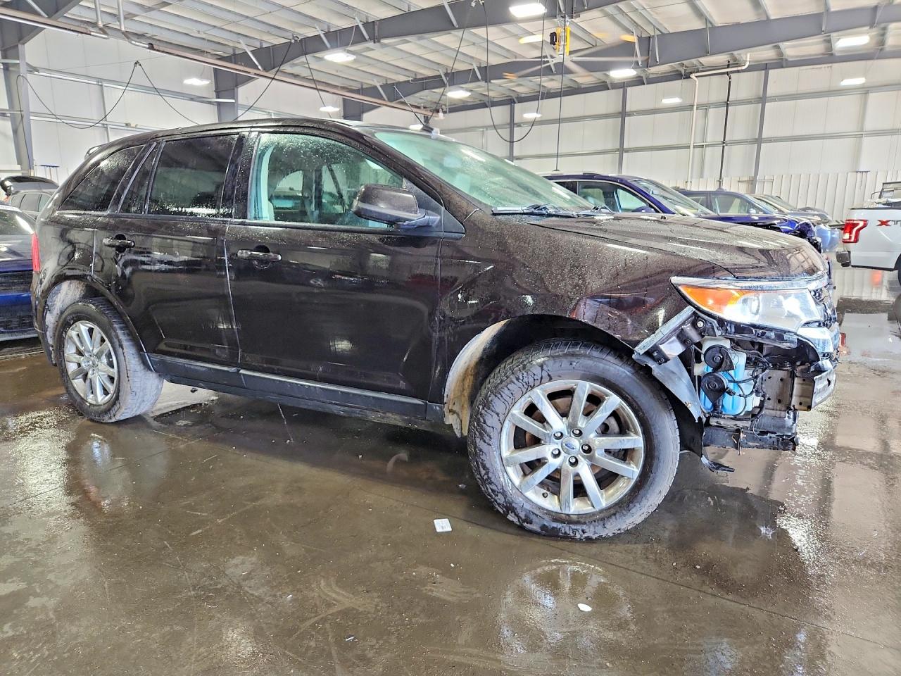 2013 Ford Edge Sel Brown vin: 2FMDK4JC8DBA66999