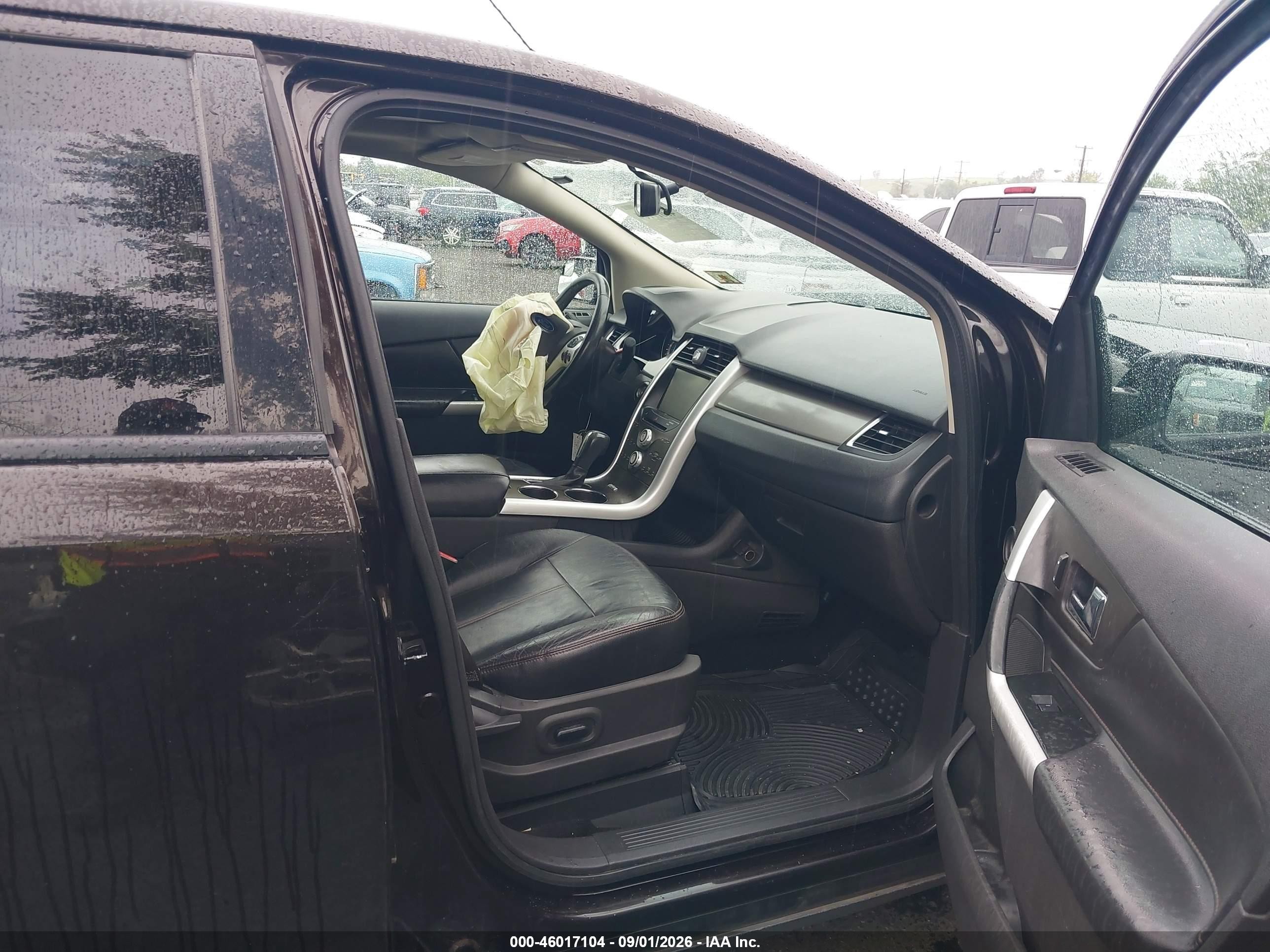 2013 Ford Edge Sel Brown vin: 2FMDK4JC8DBB23654
