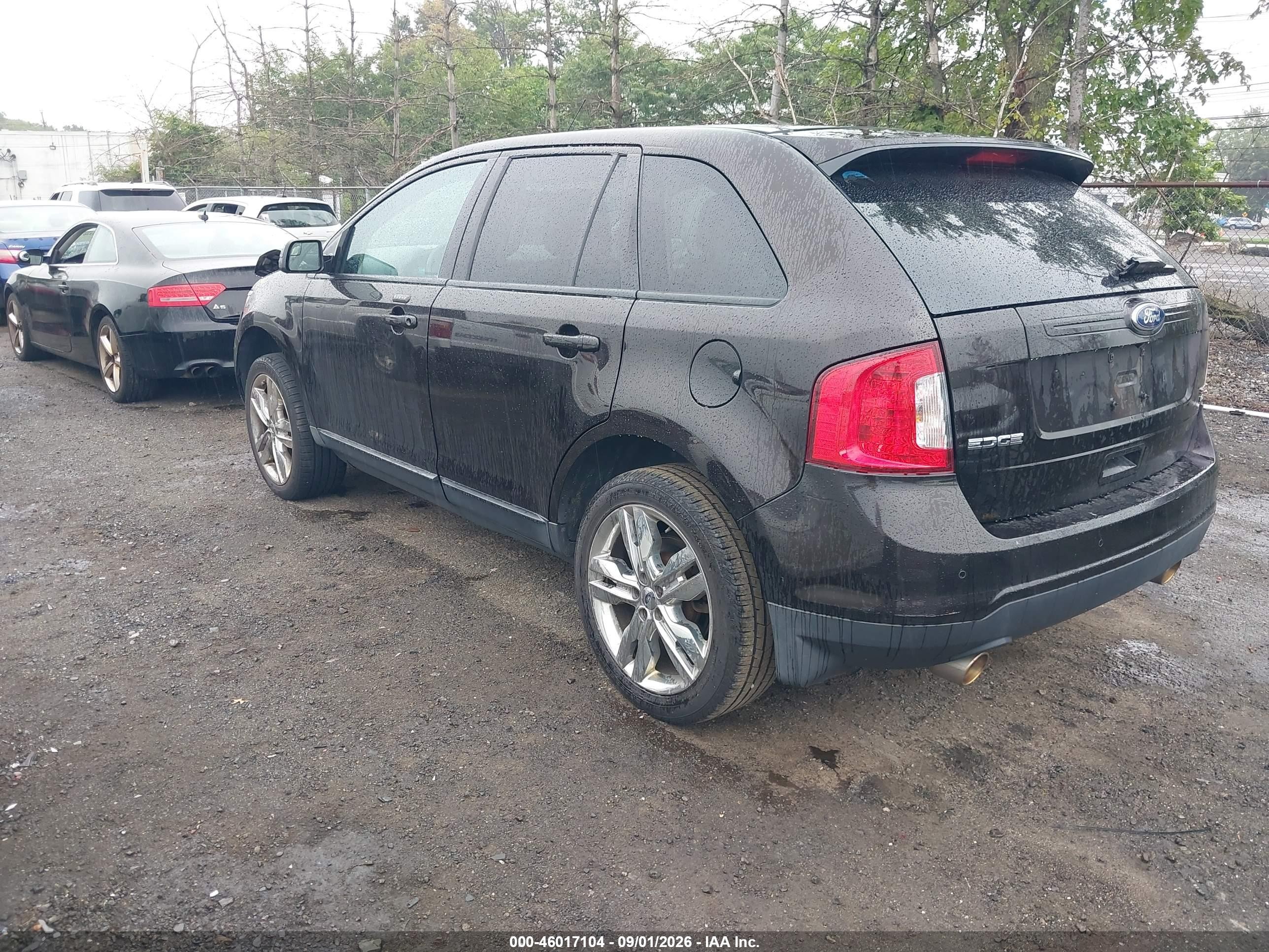 2013 Ford Edge Sel Brown vin: 2FMDK4JC8DBB23654