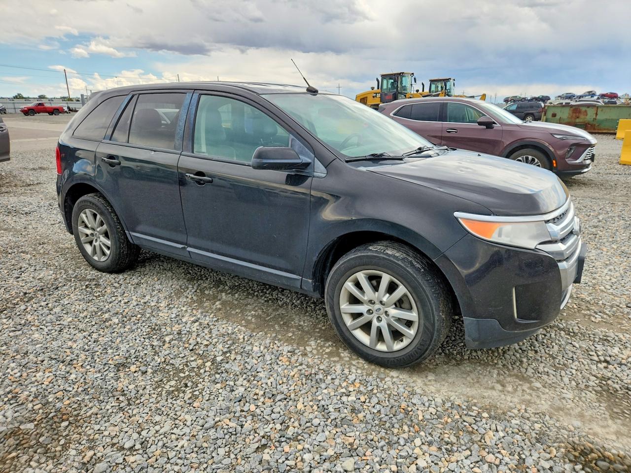 2013 Ford Edge Sel Черный vin: 2FMDK4JC8DBB51969