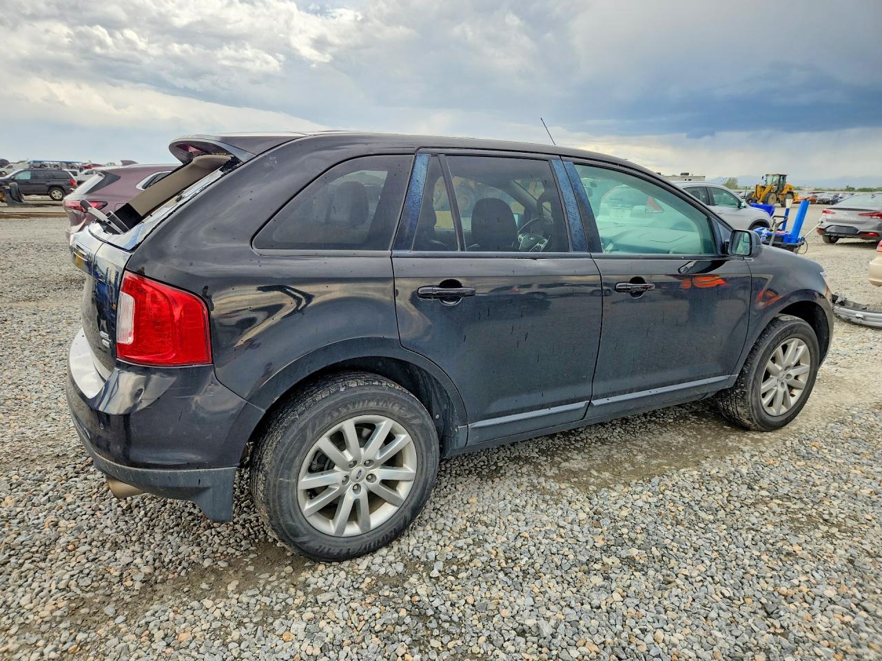 2013 Ford Edge Sel Черный vin: 2FMDK4JC8DBB51969