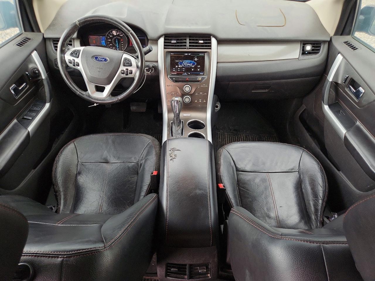 2013 Ford Edge Sel Черный vin: 2FMDK4JC8DBB51969