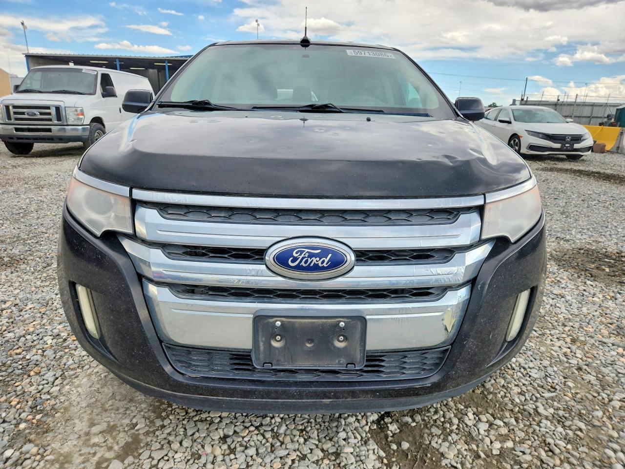 2013 Ford Edge Sel Черный vin: 2FMDK4JC8DBB51969