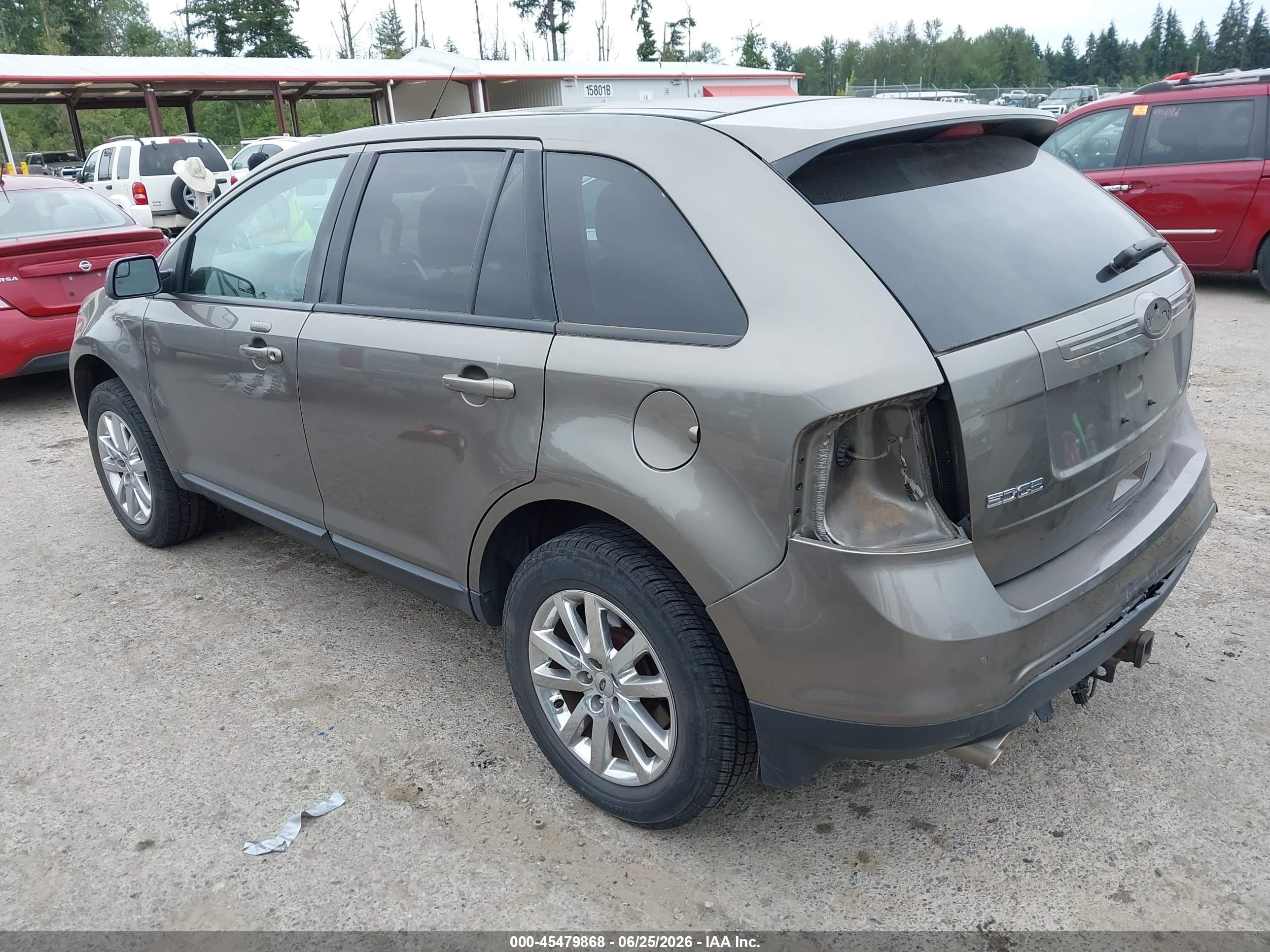 2013 Ford Edge Sel Brown vin: 2FMDK4JC8DBB75284