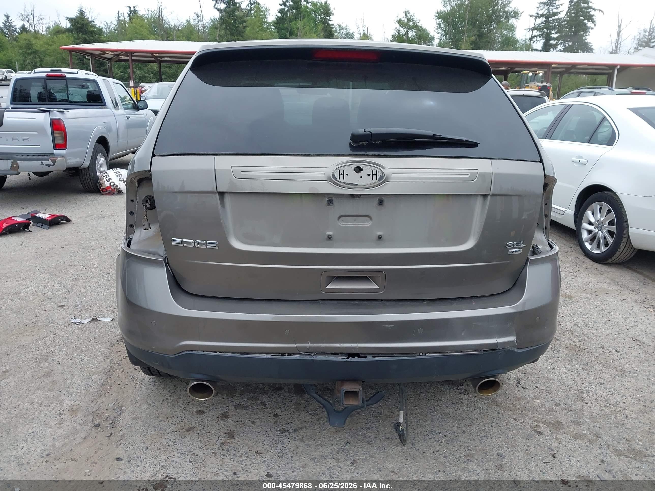 2013 Ford Edge Sel Brown vin: 2FMDK4JC8DBB75284
